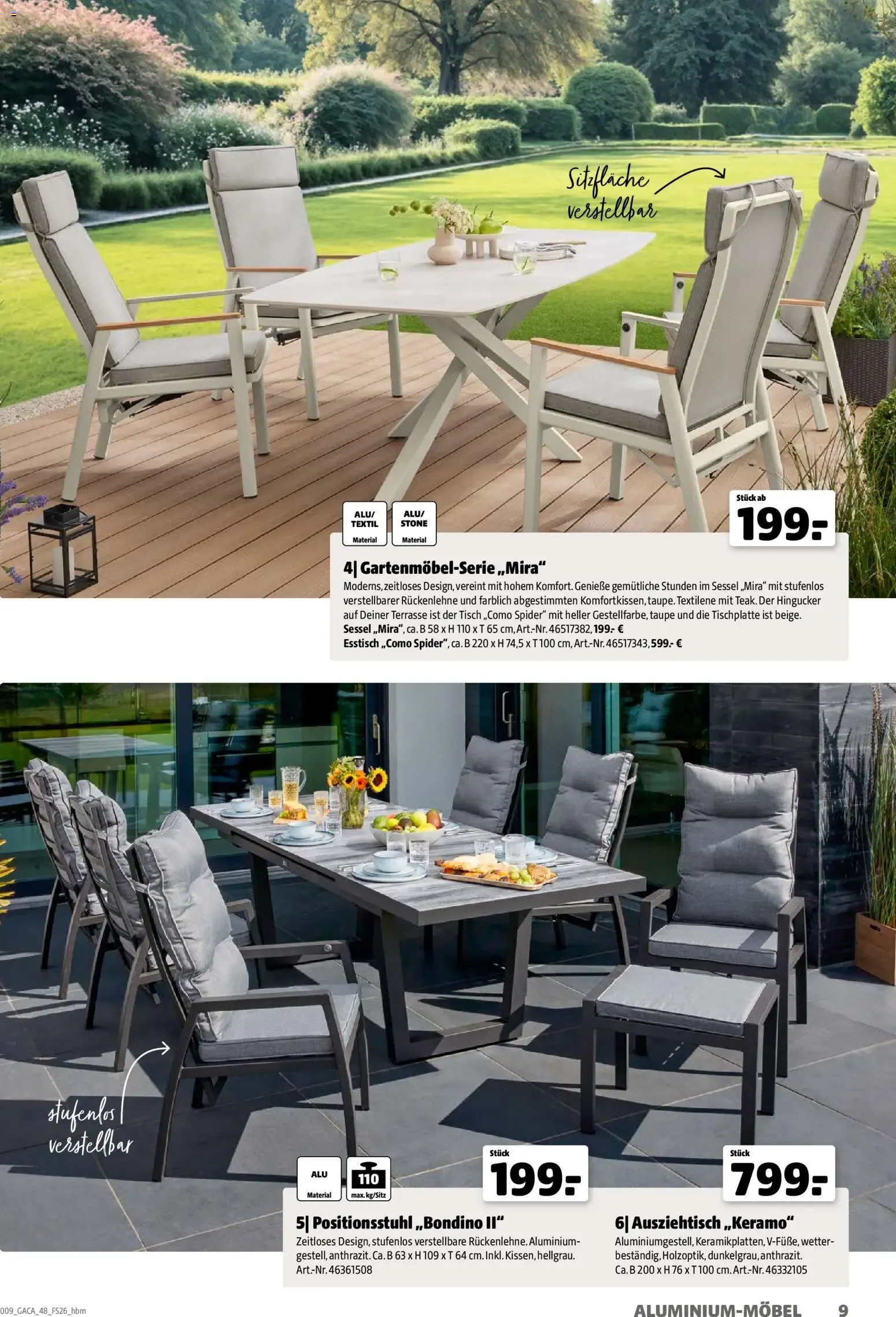 Hagebaumarkt Gartenmöbel & Camping von 2. März bis 31. Dezember 2026 - Prospekt seite 9