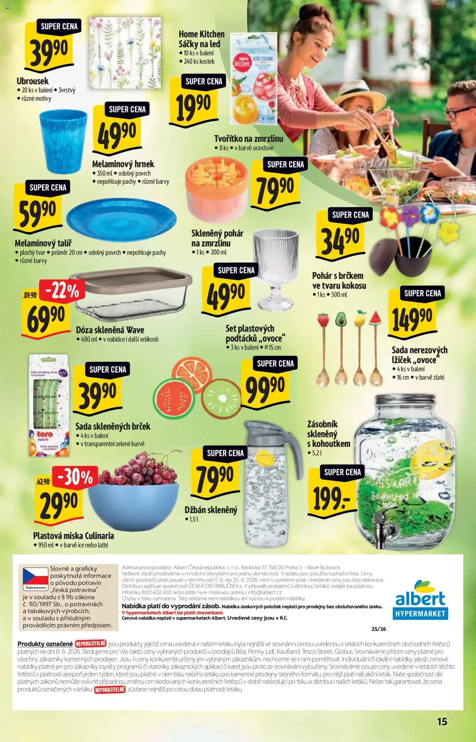 Albert katalog - Hypermarket - Léto od 17.06.2026 - Akční leták - 17. června 30. června 2026 - Page 15