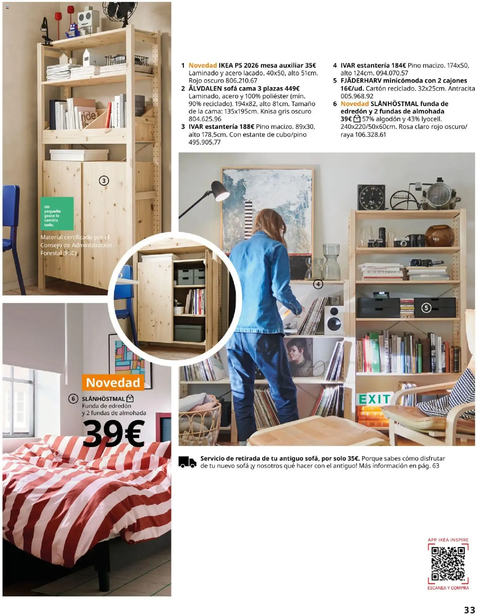 Catálogo de IKEA Salón 1 de septiembre al 31 de enero 2027 - Página 33