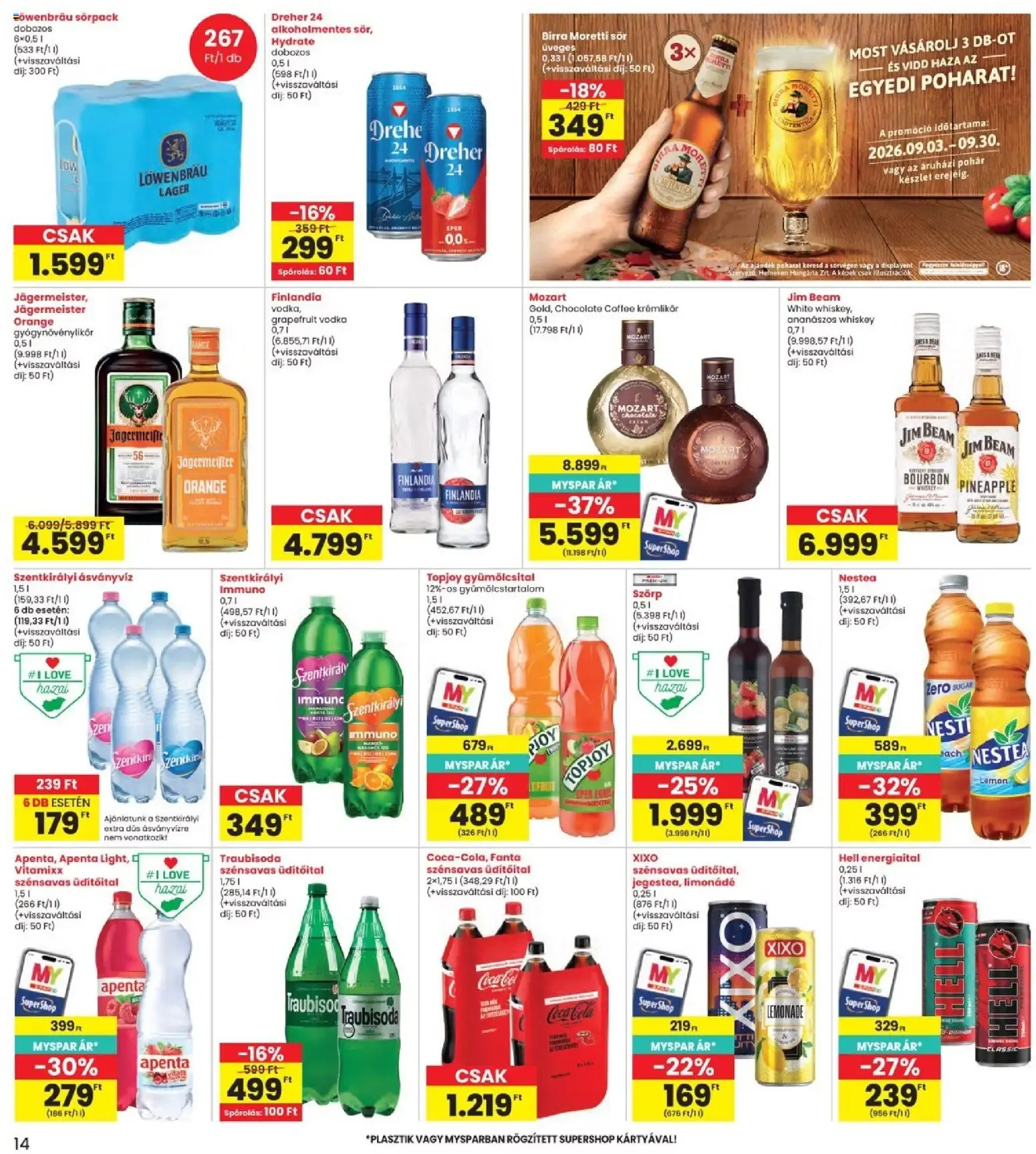 Katalógus Interspar Szülinapi szenzáció! szeptember 3.-tól szeptember 9.-ig 2026. - Oldal 14
