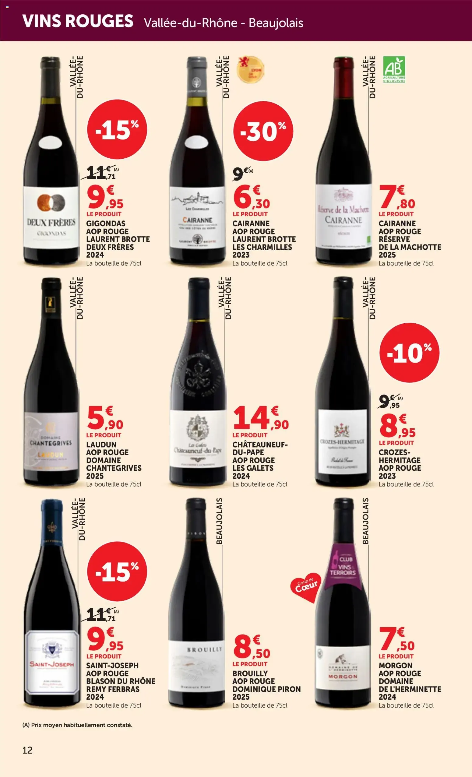 bi1 Foire aux vins Maxi marché à partir du 22/09/2026 - promo en ligne du 22 septembre au 4 octobre 2026 - Catalogue page 12