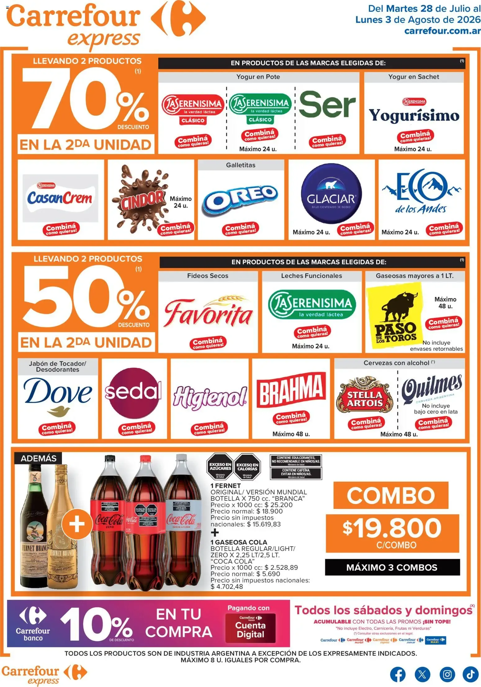 Ofertas de Carrefour Express Folleto del 28/07/2026 - 03/08/2026 28 de julio al 3 de agosto 2026 - Página 2 del catálogo