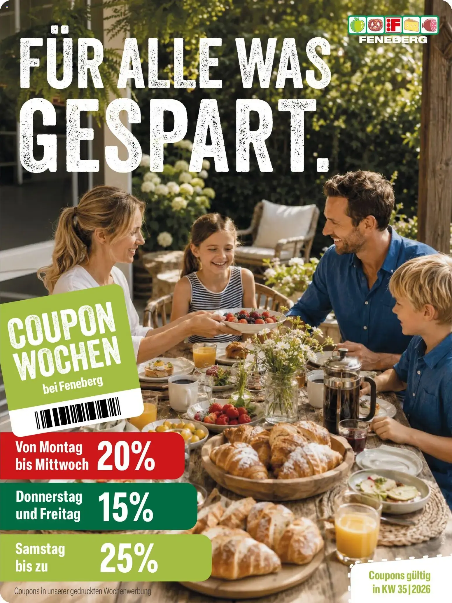 Coupon Wochen bei Feneberg