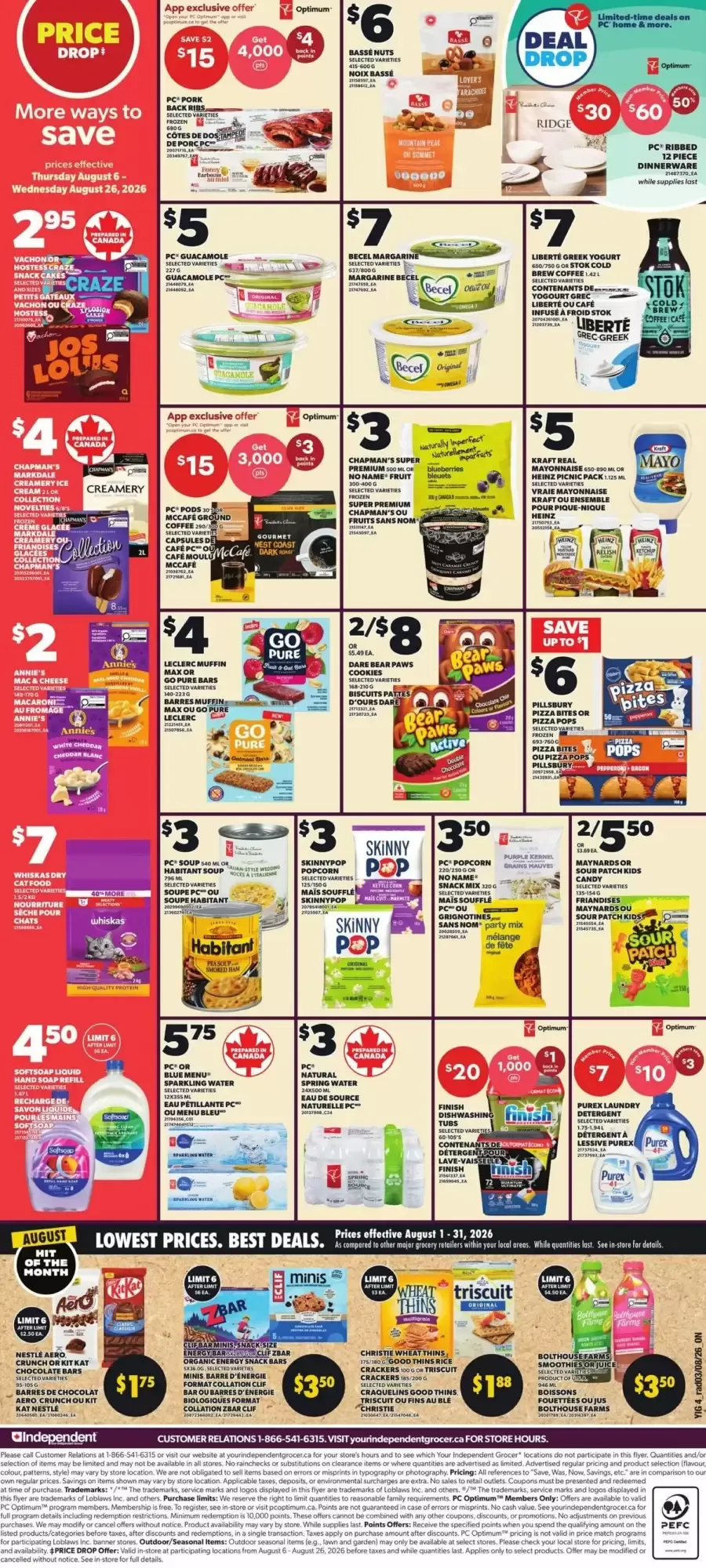 Independent Grocer flyer week 32 from August 6 to August 12 2026 - flyer page 2