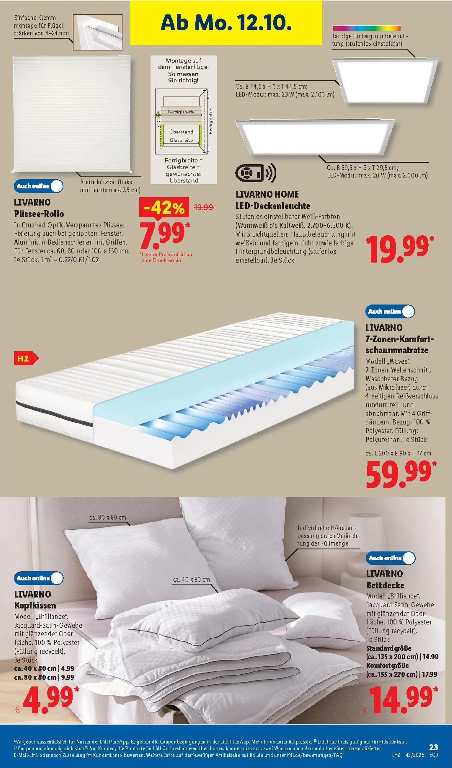Lidl - Angebot der Woche Prospekt nächste Woche – von Montag 12.10.2026 bis Samstag 17.10.2026 von 12. Oktober bis 17. Oktober 2026 - Prospekt seite 13