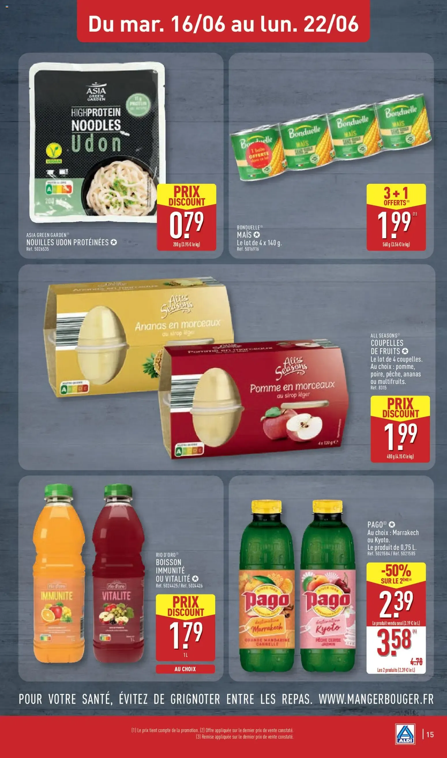 Aldi - Nos Bons Plans Apéro de la Semaine du 16 juin au 22 juin 2026 - Catalogue page 17