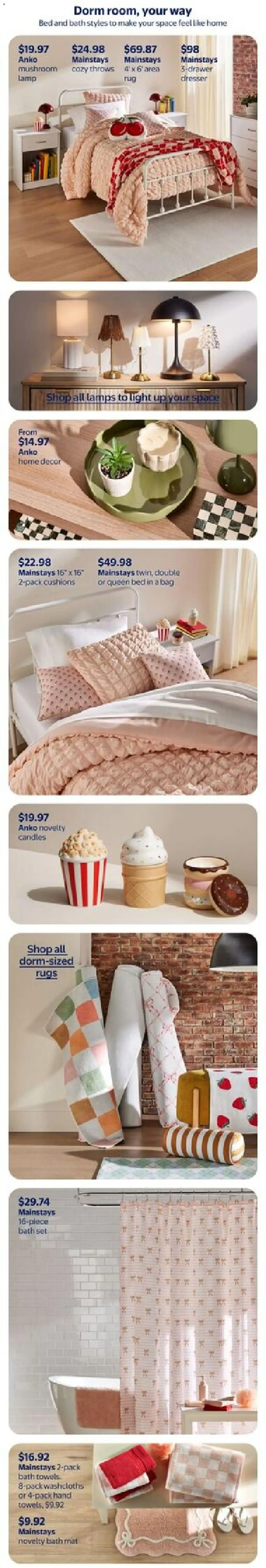 Walmart flyer - Back to cool from Jul 30, 2026 > weekly specials & deals from July 30 to September 16 2026 - flyer page 19