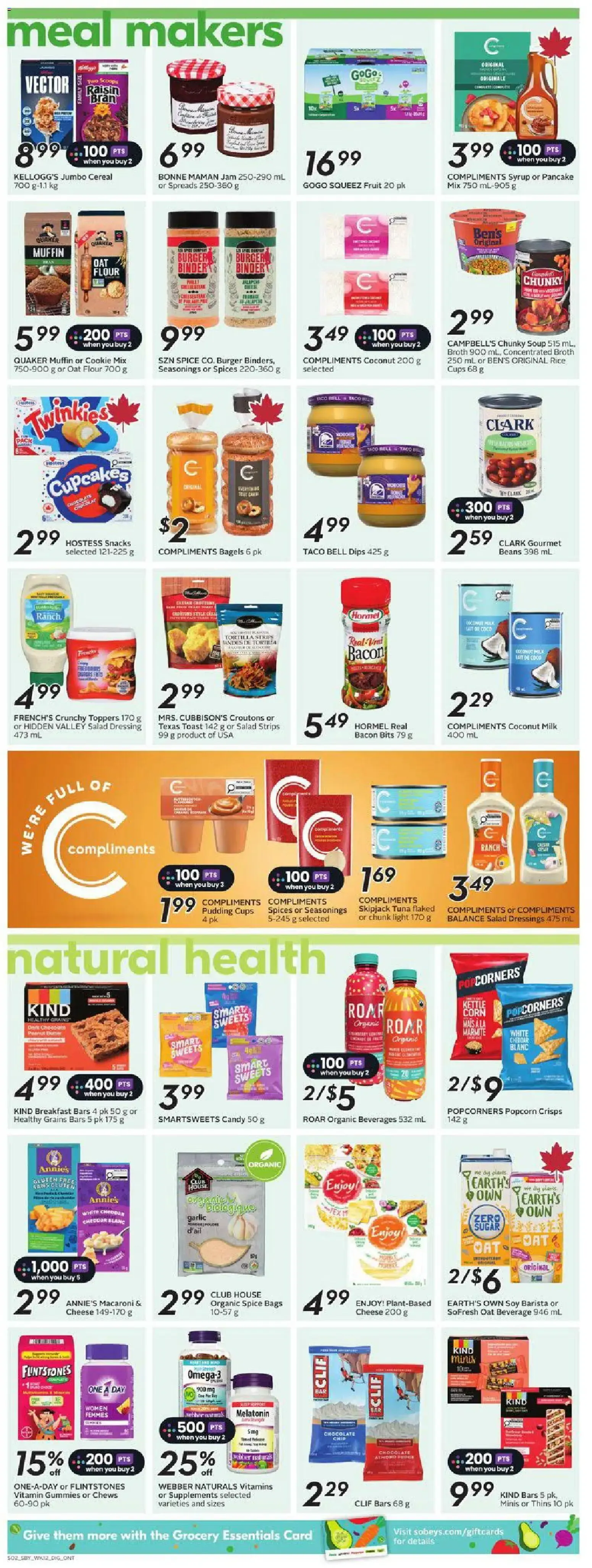 Sobeys weekly flyer / circulaire from Jul 16, 2026 > weekly specials & deals from July 16 to July 22 2026 - flyer page 10