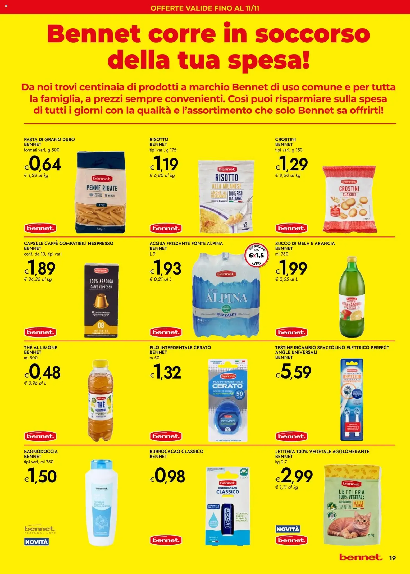Nuovo bennet volantino Il Bello Del Pulito dal 20/08/2026 > offerte anteprima 🛍️ da 20 agosto a 2 settembre di 2026 - Pagina del volantino 19