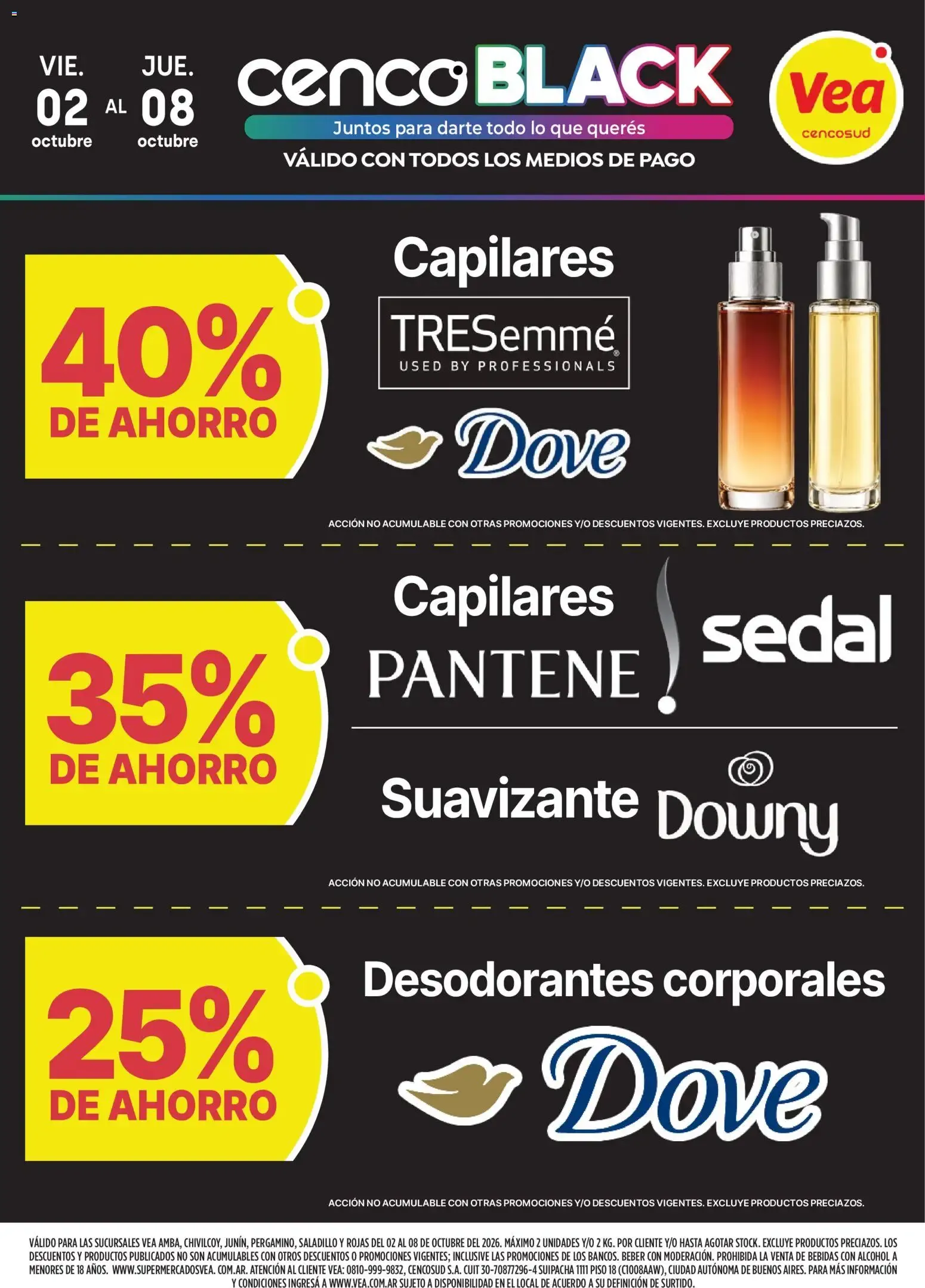 Ofertas de Vea - CENCO BLACK del 02/10/2026 - 04/10/2026 2 de octubre al 4 de octubre 2026 - Página 10 del catálogo