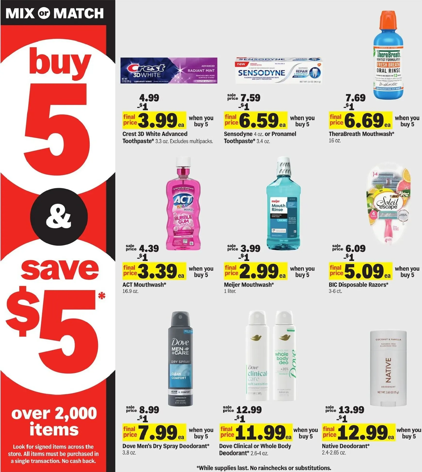 Weekly ad Meijer: Prices That'll Make You Say 'Ooh' And 'Ahh!' from July 1 to July 7 2026 - Page 17