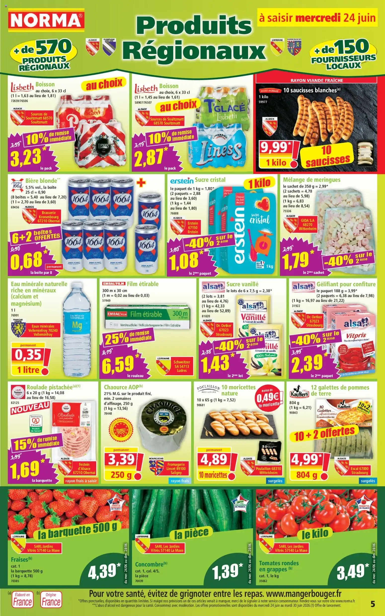 Norma catalogue à partir du 24/06/2026 - promo en ligne du 24 juin au 30 juin 2026 - Catalogue page 5