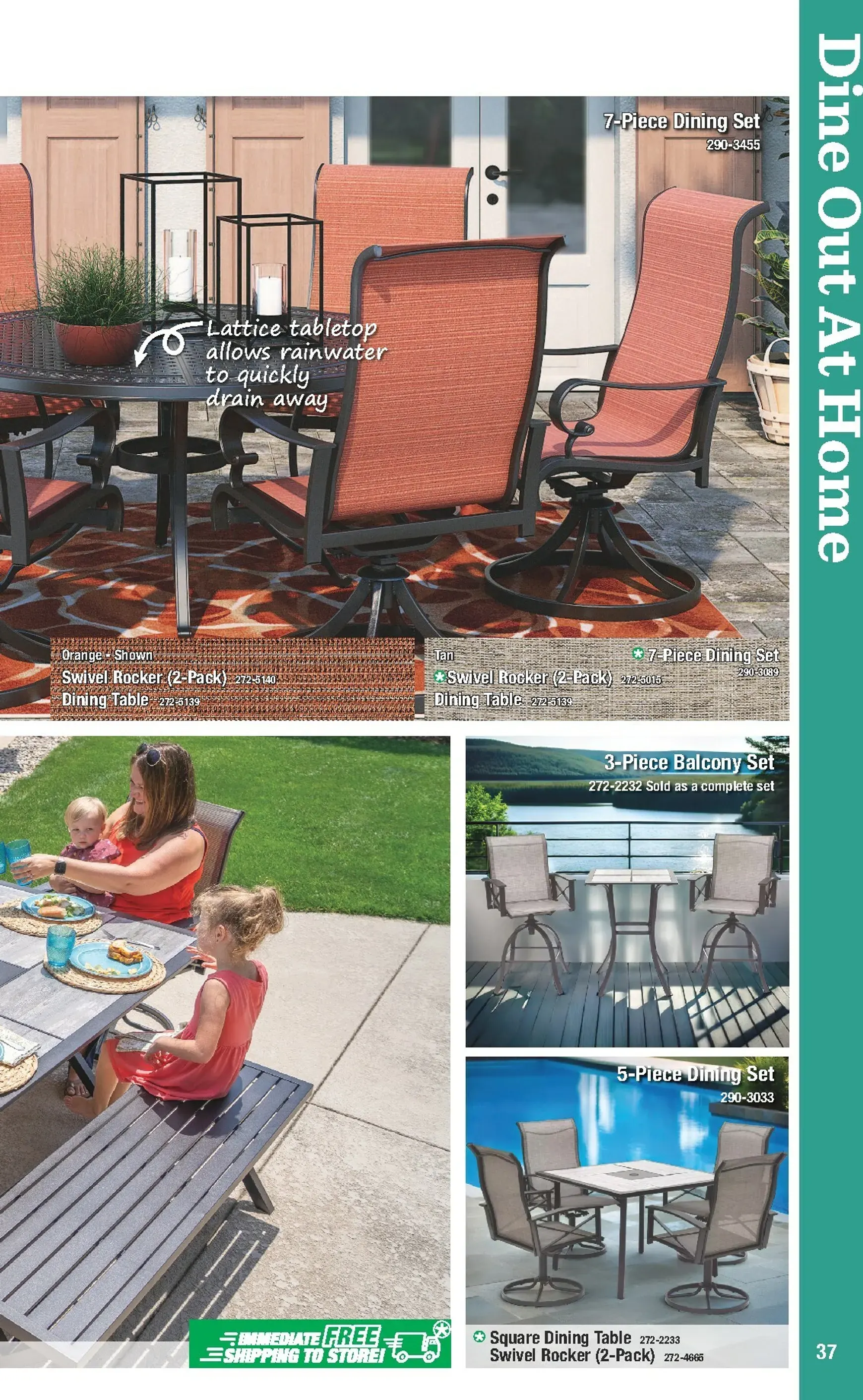 Weekly promotion Outdoor Living 2026 Catalog spanning from February 4 to December 31 2026 - Page 38 for Catalogue 365