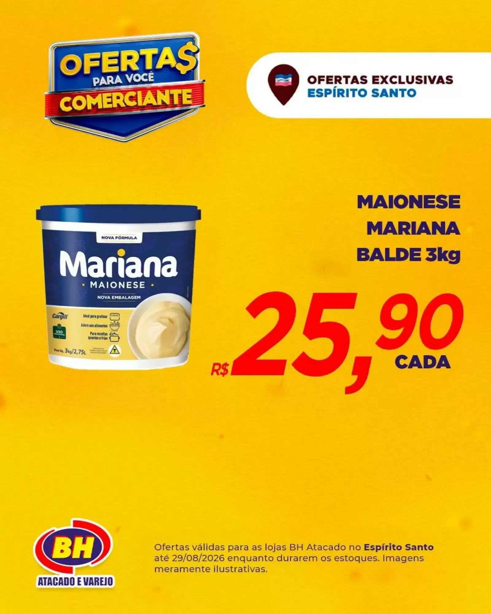 Encarte de Ofertas Exclusivas Espírito Santo para Comerciante (BH Atacado e Varejo) 24 de agosto até 29 de agosto 2026 - Pagina 3