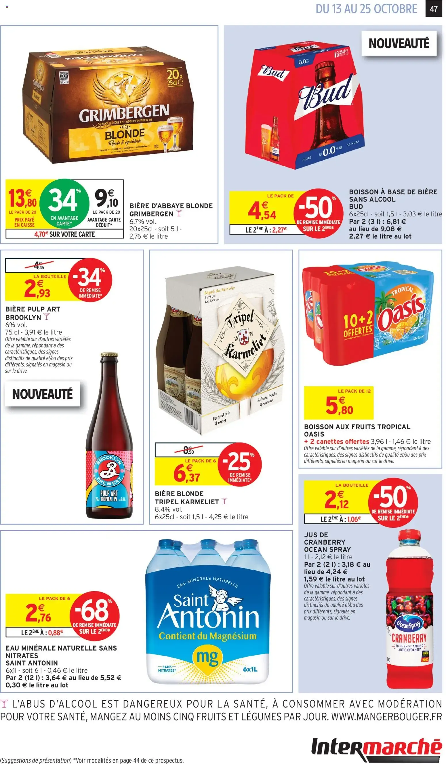 Intermarché Découvrez nos offres de la semaine à partir du 13/10/2026 - promo en ligne du 13 octobre au 25 octobre 2026 - Catalogue page 39