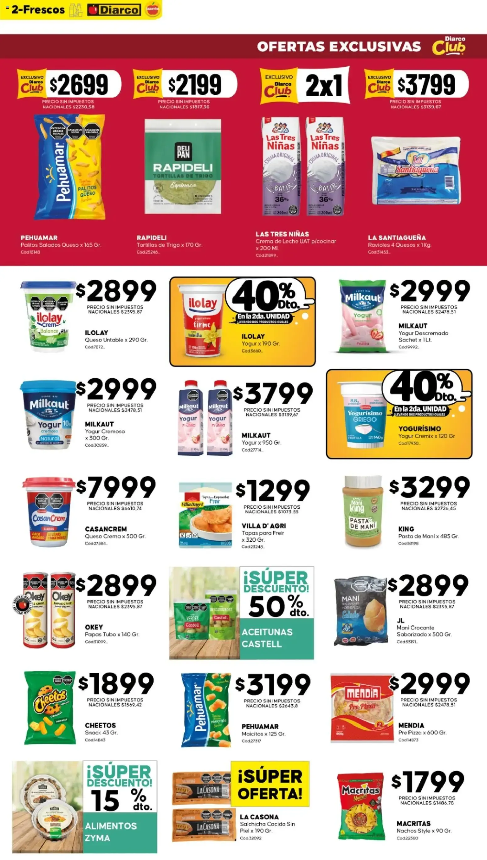 Ofertas de Diarco - OFERTAS DIARCO BARRIO del 26/10/2026 - 30/10/2026 26 de octubre al 30 de octubre 2026 - Página 2 del catálogo