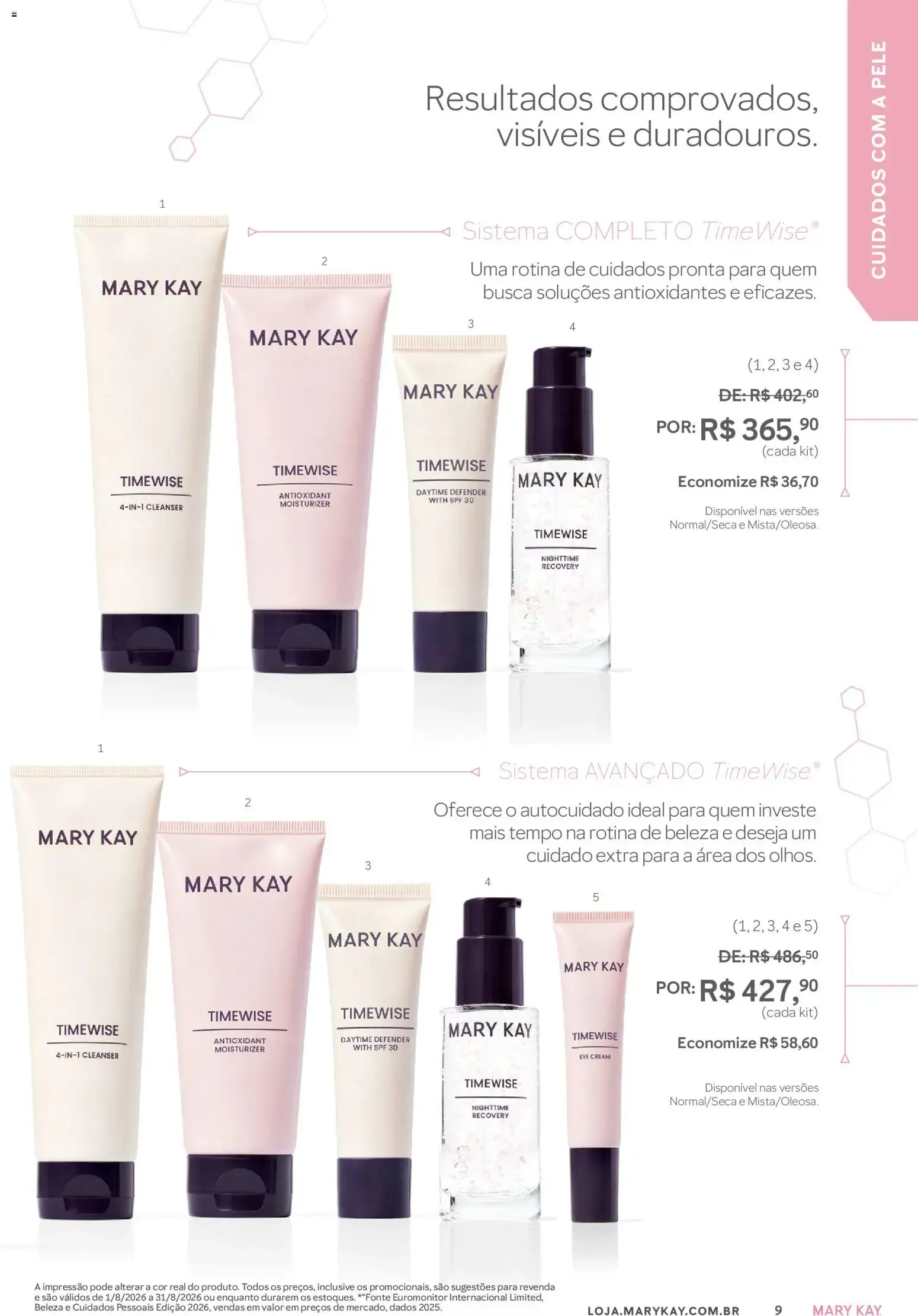 Encarte de Revista Mary Kay - Catálogo Agosto 2026 (01/08 - 31/08/2026) 1 de agosto até 31 de agosto 2026 - Pagina 9