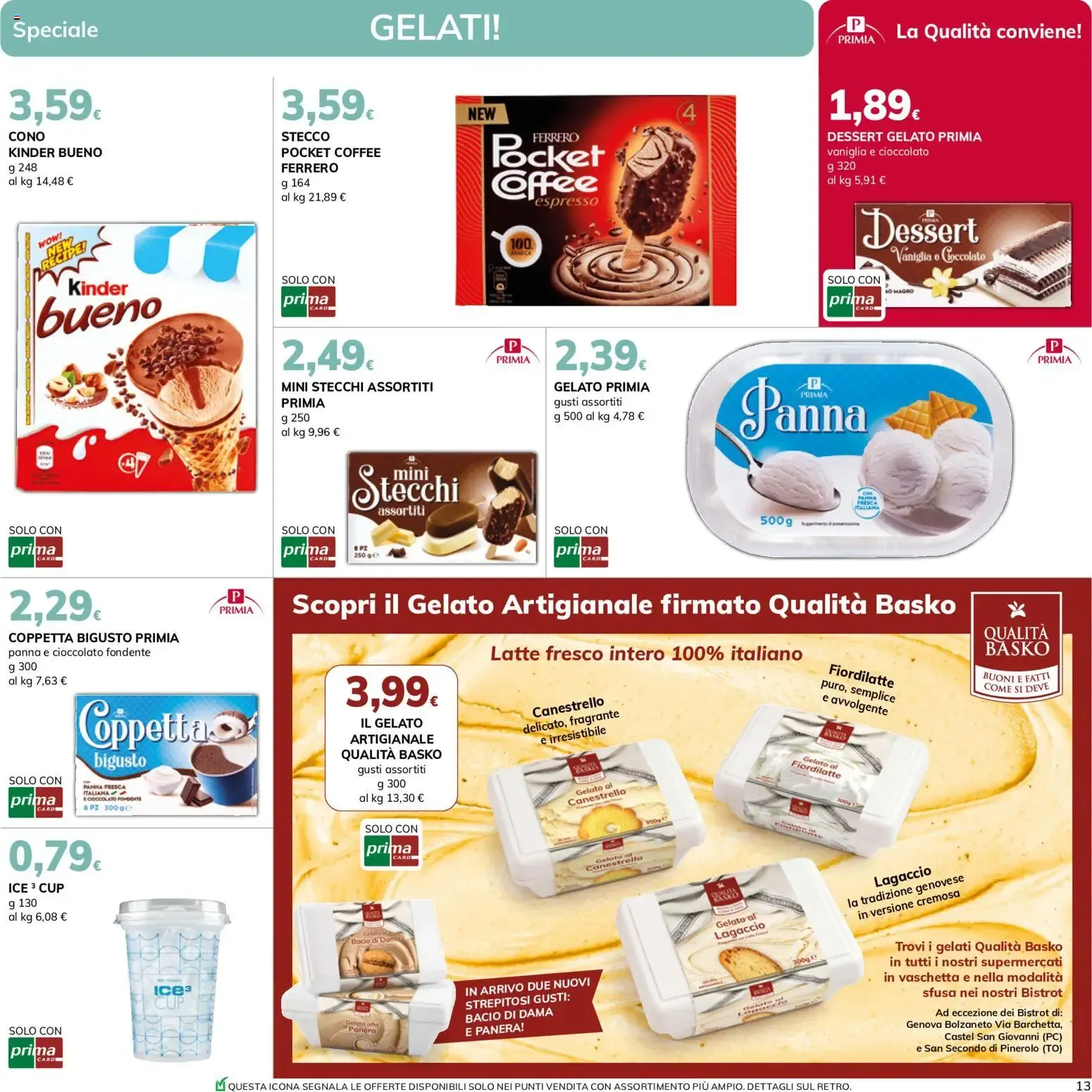 Nuovo Basko volantino dal 14/07/2026 > offerte anteprima 🛍️ da 14 luglio a 27 luglio di 2026 - Pagina del volantino 13