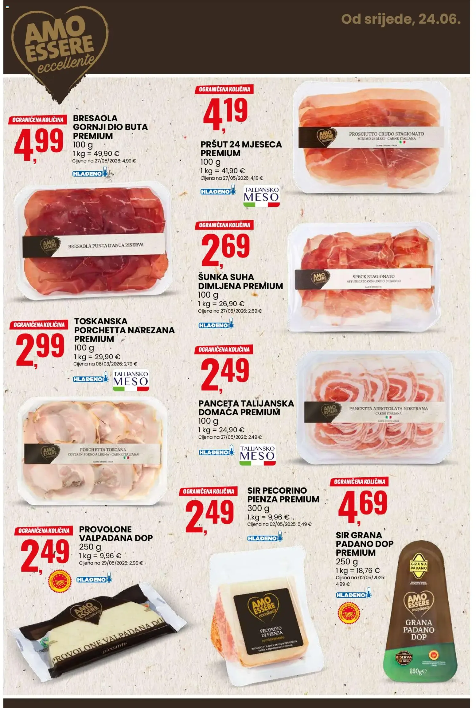 Katalog Pametna kupnja: Talijanski okusi od 24. lipnja do 30. lipnja 2026. - Pregled Stranica 9