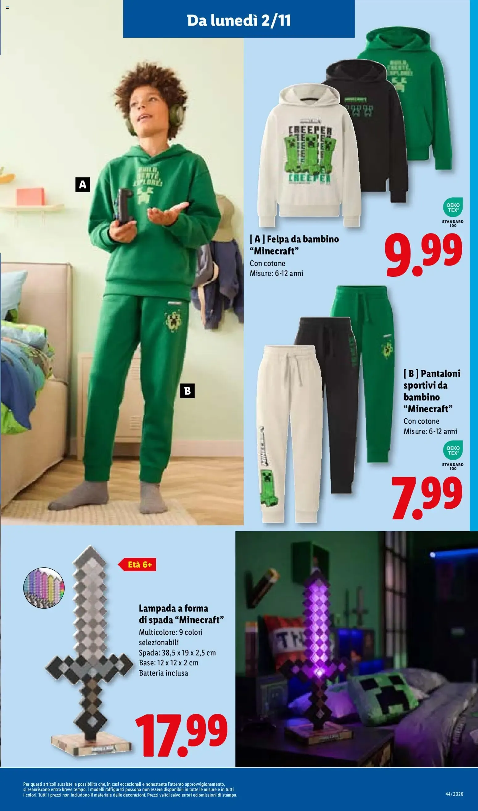 LIDL La convenienza Deluxe a prezzi imbattibili. da 29 ottobre a 4 novembre di 2026 - Pagina del volantino 45