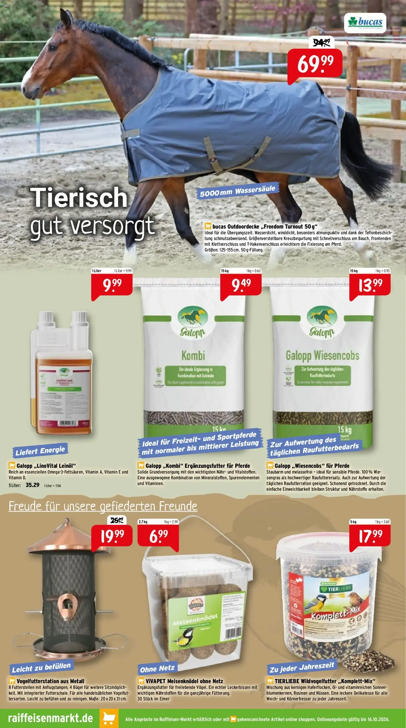 Raiffeisen-Markt: Gartenfreude im Herbst von 1. Oktober bis 16. Oktober 2026 - Prospekt seite 6