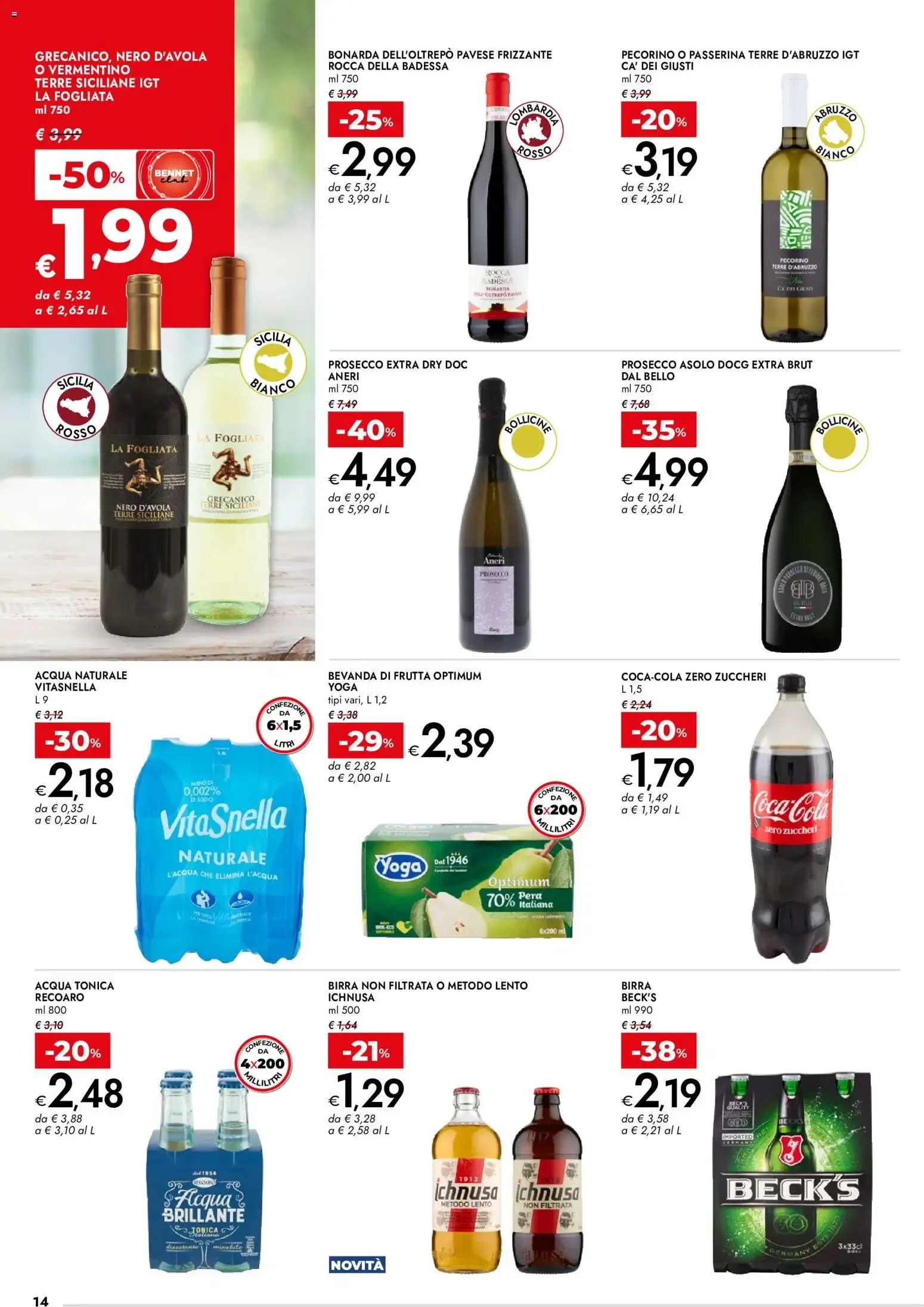 Nuovo bennet volantino Cioccolato che bontà dal 29/10/2026 > offerte anteprima 🛍️ da 29 ottobre a 11 novembre di 2026 - Pagina del volantino 14