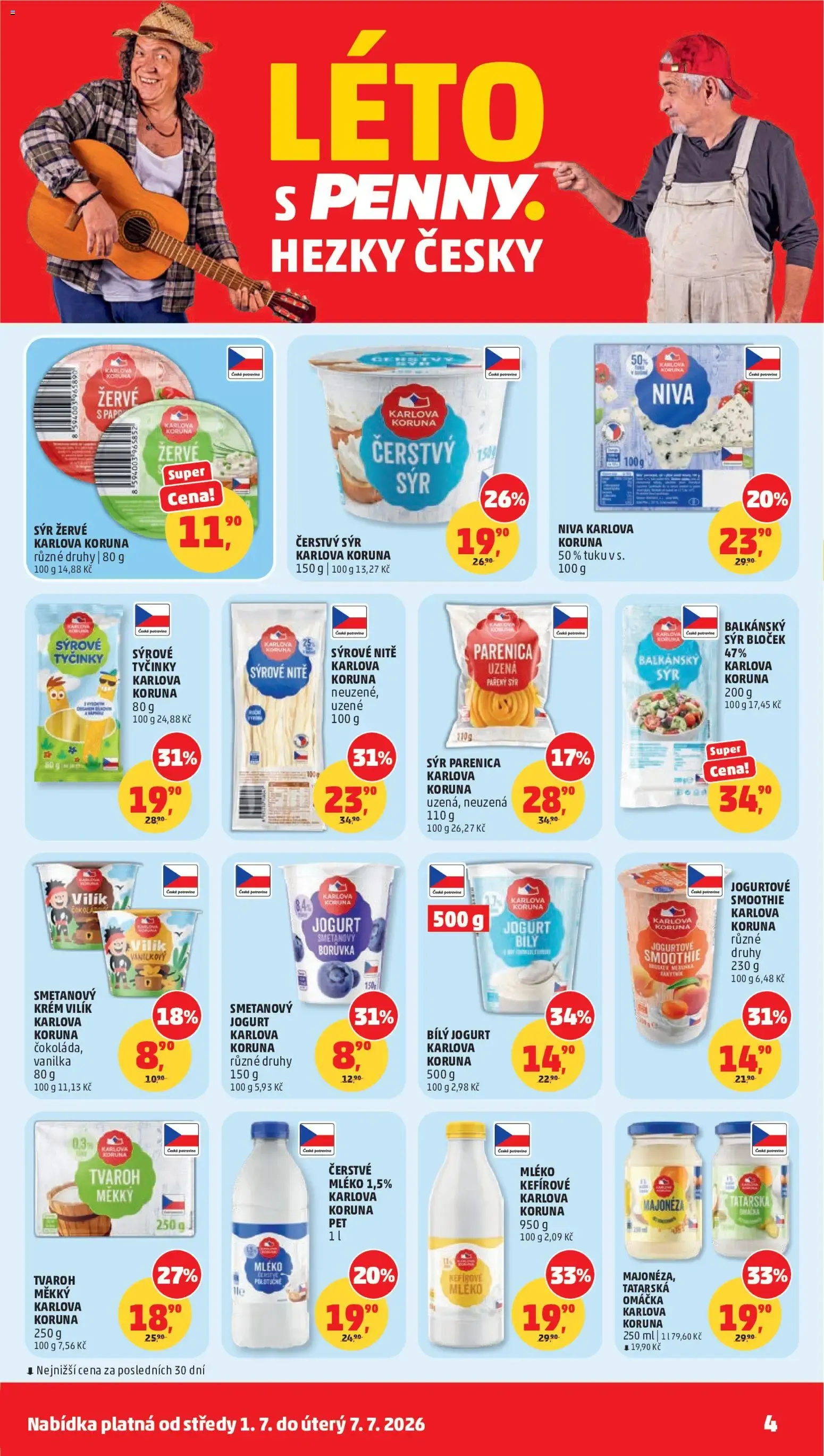PENNY leták na příští týden (01.07.2026) - 1. července 7. července 2026 - Page 4