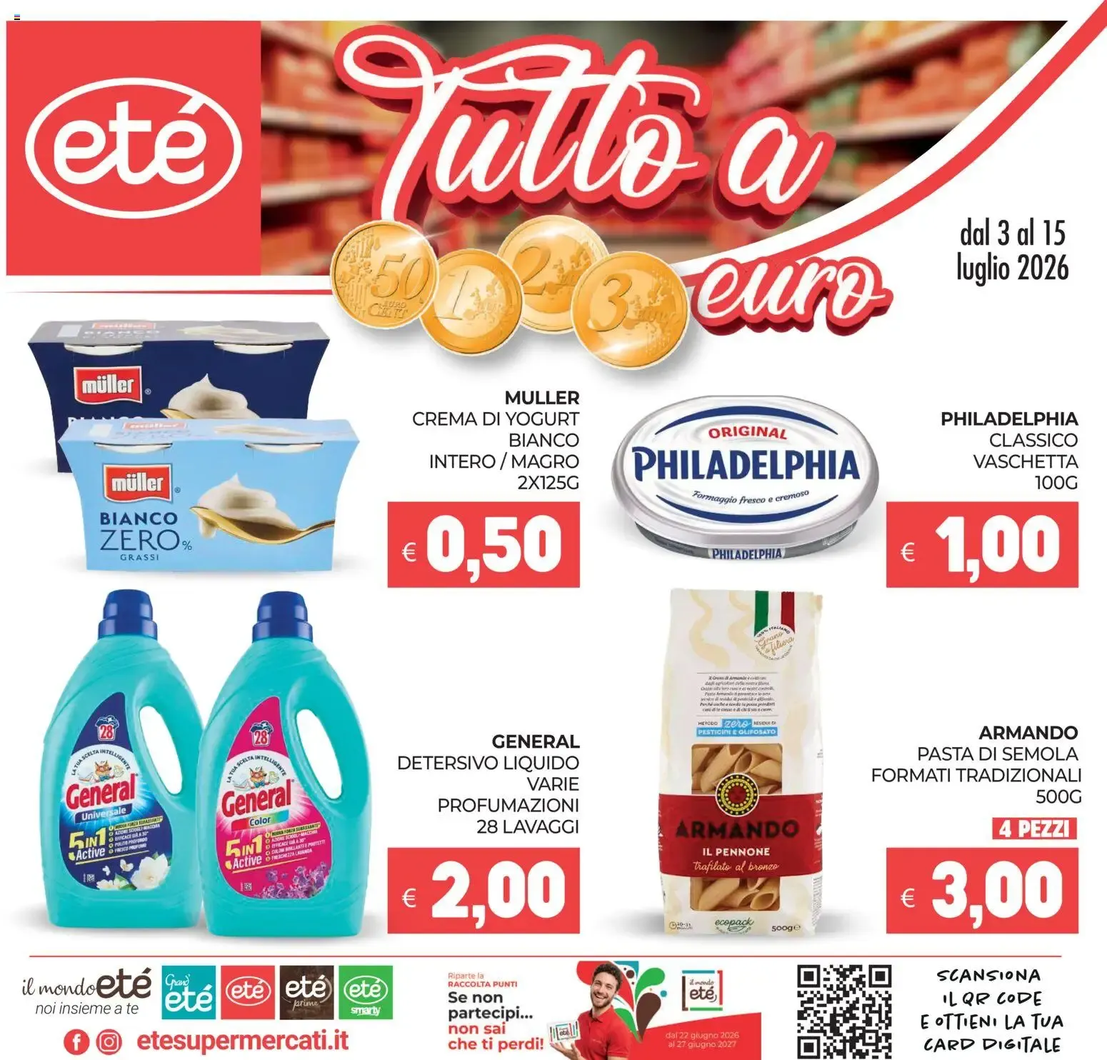 Eté volantino dal 03/07/2026 - online Offerte da 3 luglio a 15 luglio di 2026 - Pagina del volantino 1