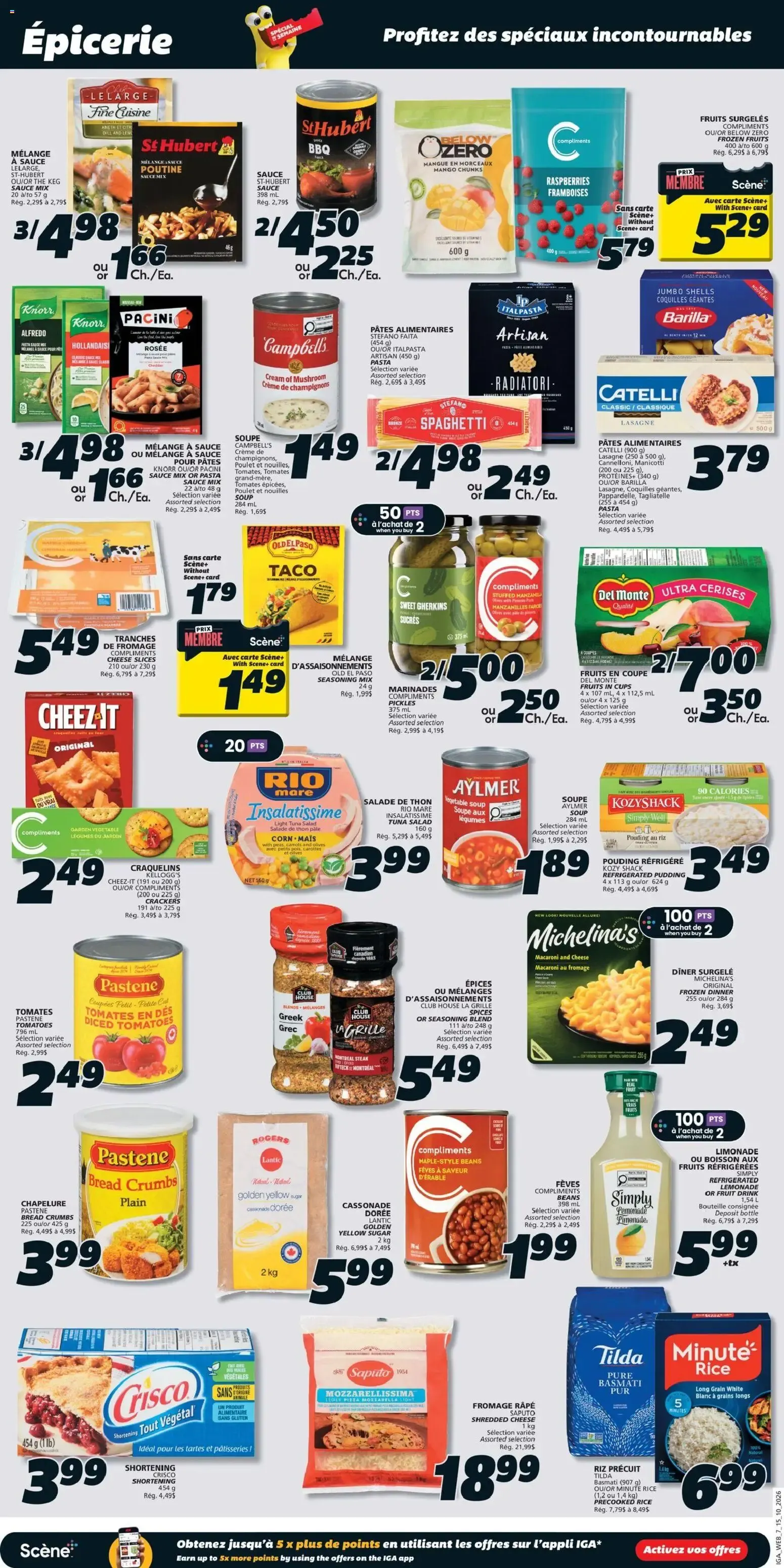 IGA weekly flyer / circulaire from Oct 15, 2026 > weekly specials & deals from October 15 to October 21 2026 - flyer page 10