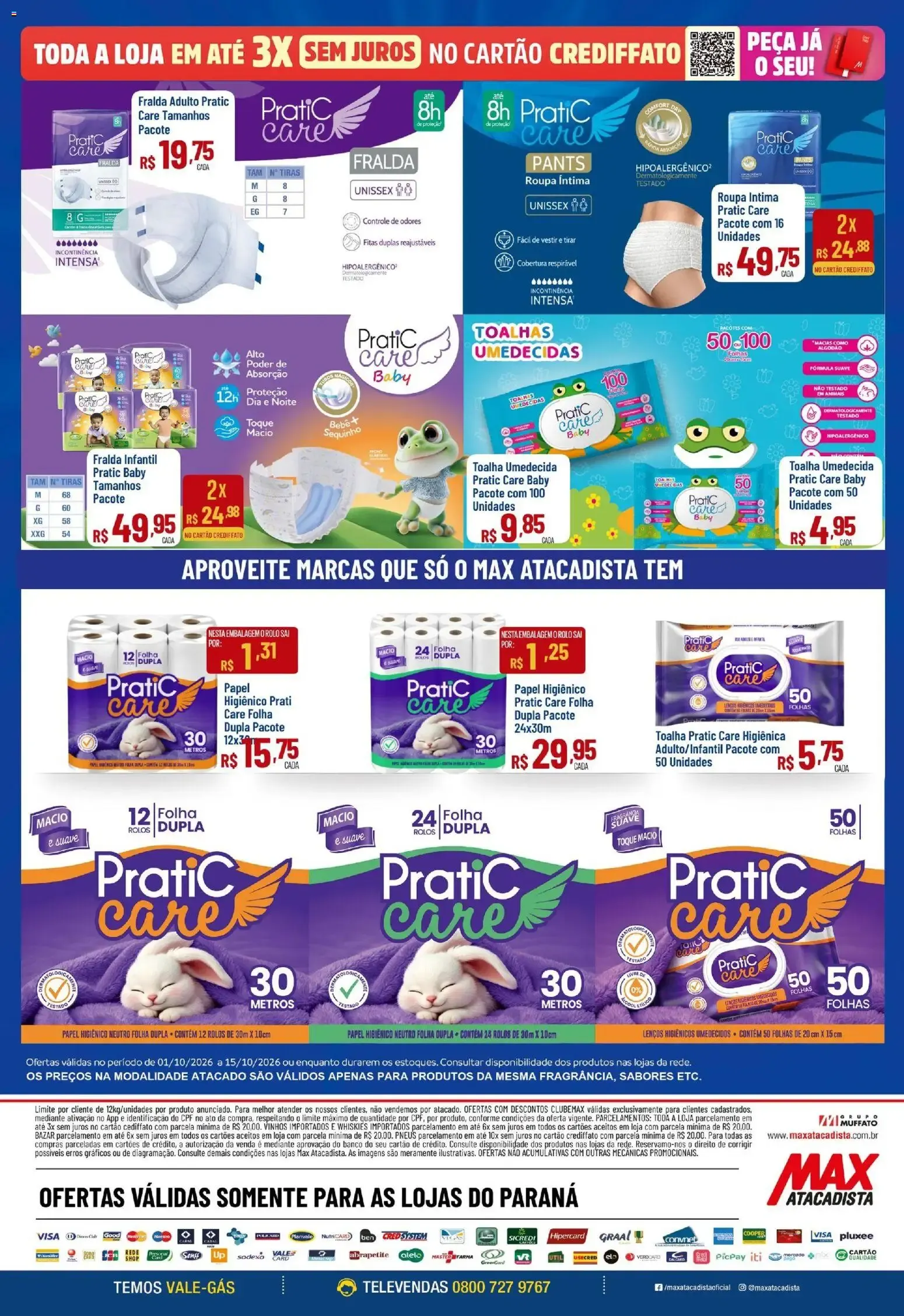 Encarte de Max Atacadista ofertas Festival Delizza de 01/10/2026 | Promoções Online 1 de outubro até 15 de outubro 2026 - Pagina 2