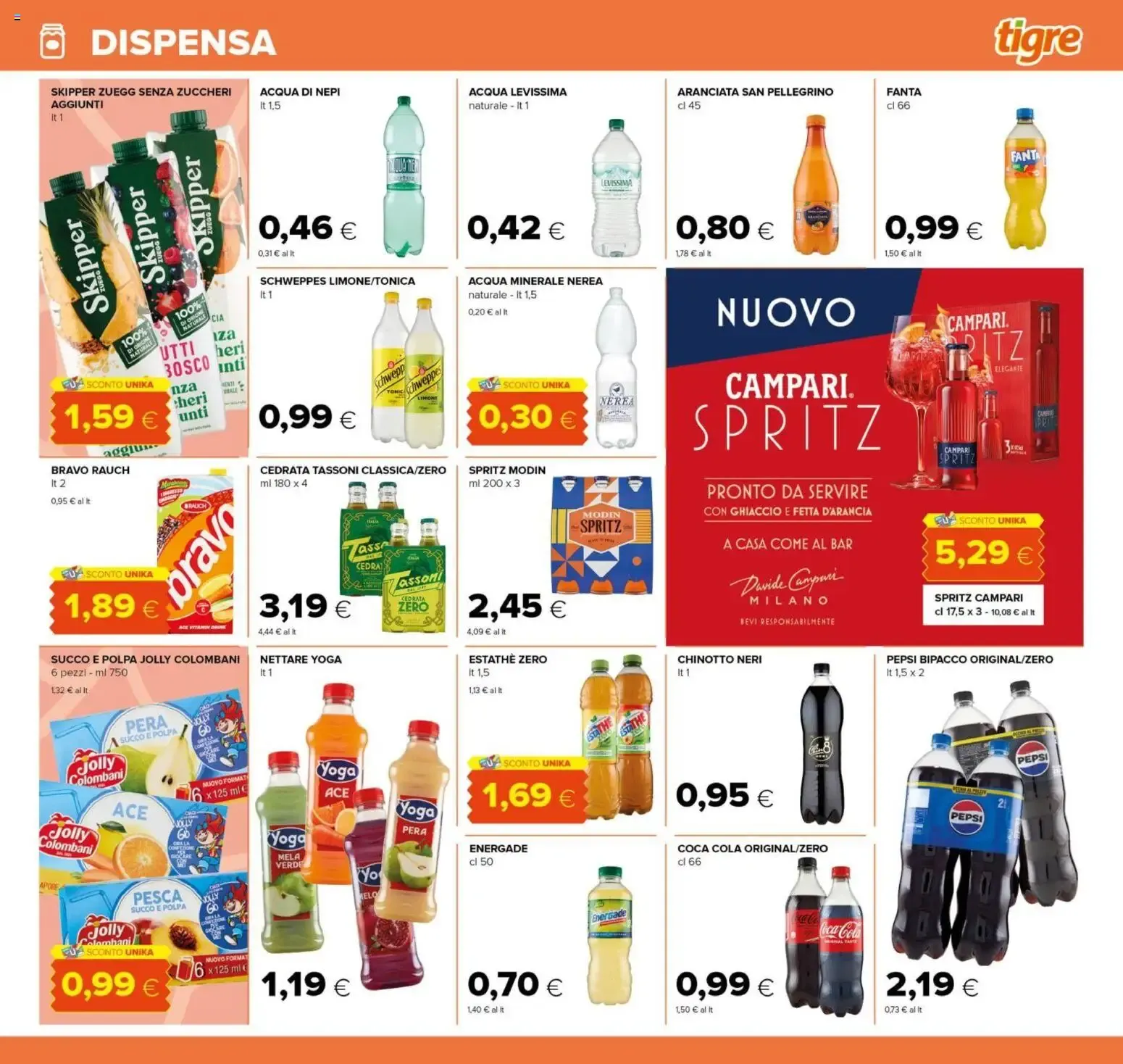 Concorso Vinci La Spesa Tigre da 2 luglio a 15 luglio di 2026 - Pagina del volantino 19