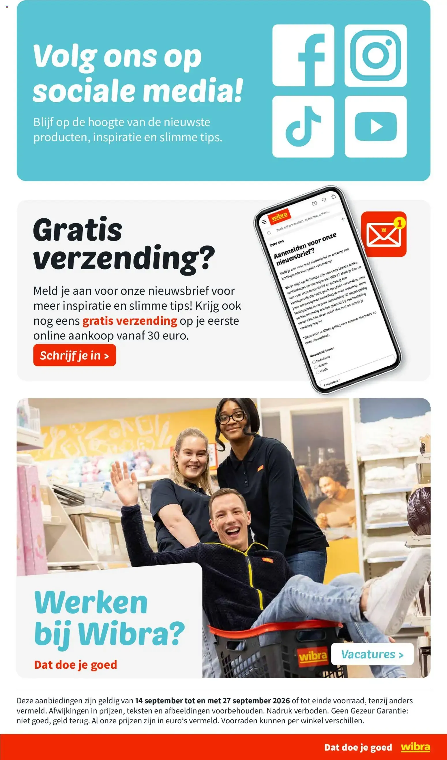 Wibra W-care Wasmiddel - Nieuw van 14 september tot 27 september 2026 - Folder pagina 14