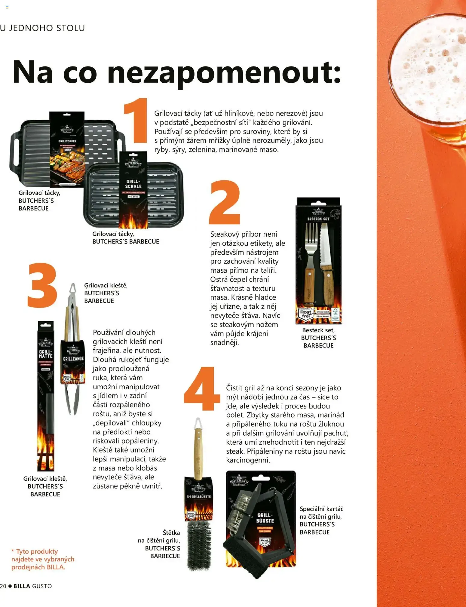 BILLA letní Gusto - 1. června 31. srpna 2026 - Page 20