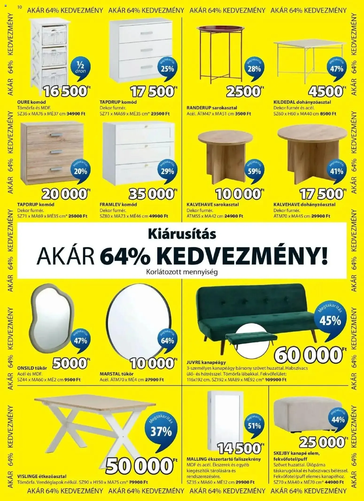 Katalógus JYSK aktuális akciós újság - 2026.06.03. -tól/töl > akció, lapozható szórólap 🛍️ június 3.-tól június 21.-ig 2026. - Oldal 10