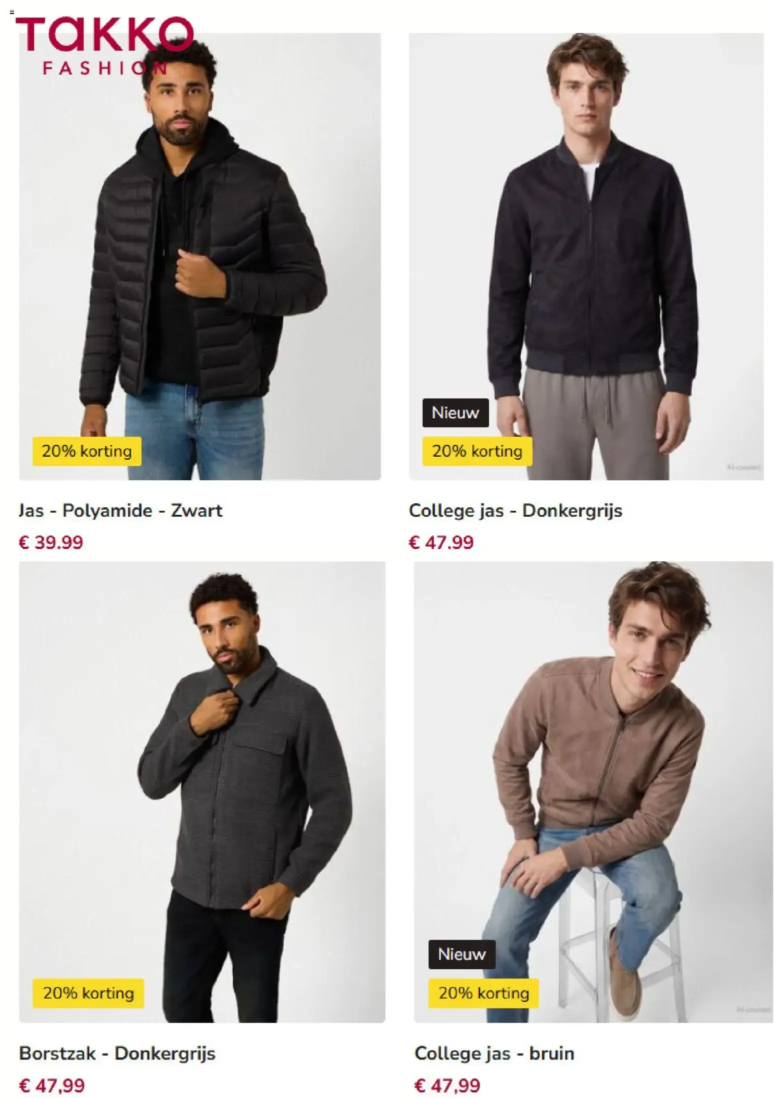 Takko Fashion -20% en jassen y bodywarmers van 14 oktober tot 25 oktober 2026 - Folder pagina 4