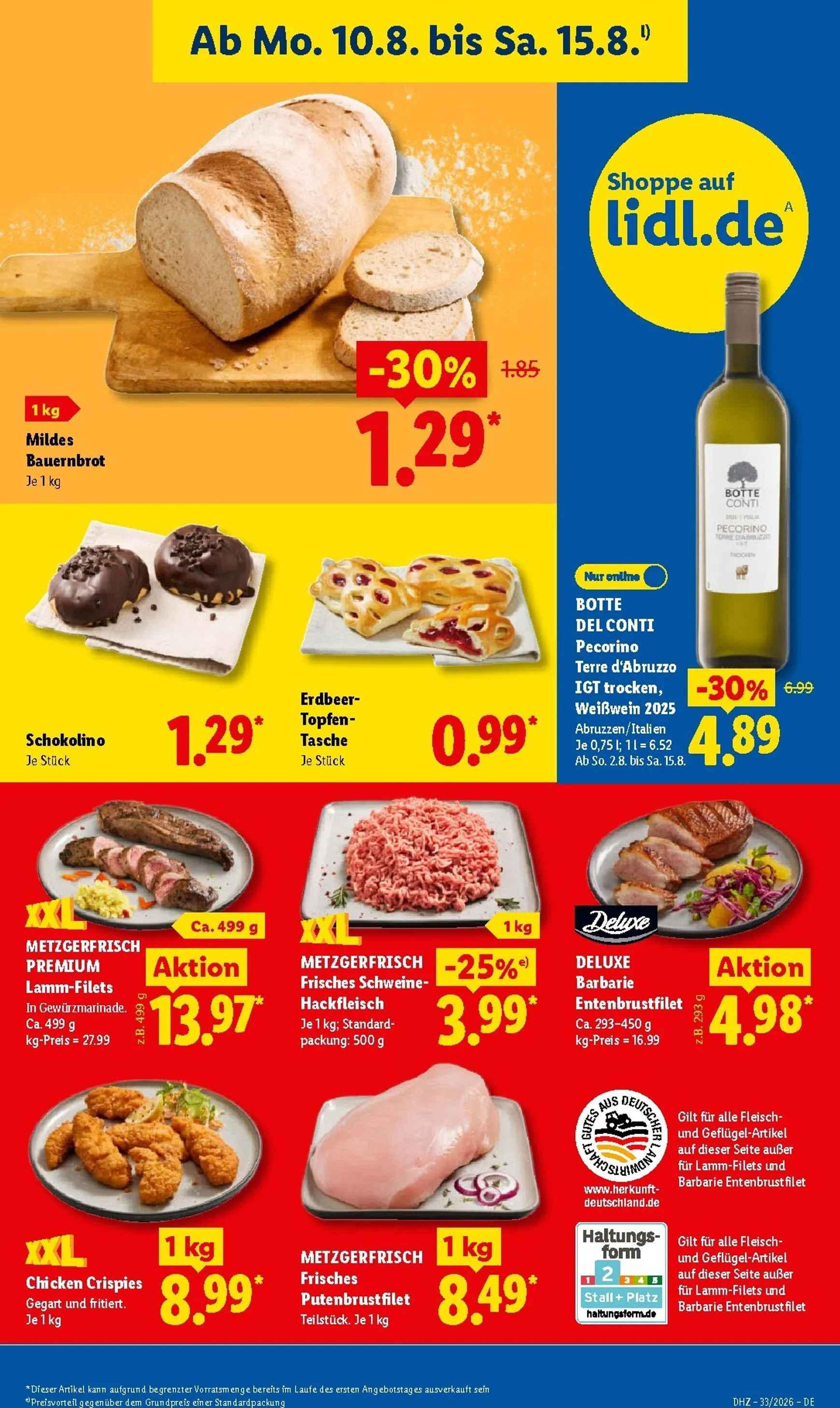 Lidl: Sparen beim Preisführer, Spanische Woche & Sale von 10. August bis 15. August 2026 - Prospekt seite 12