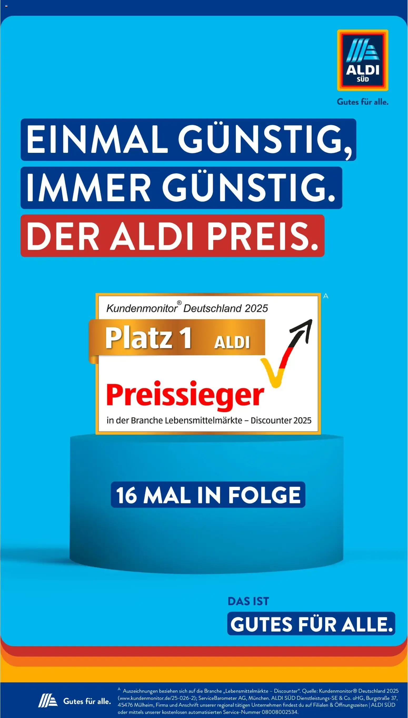 Aldi Süd Tiefpreis-Highlight von 29. Juni bis 4. Juli 2026 - Prospekt seite 2