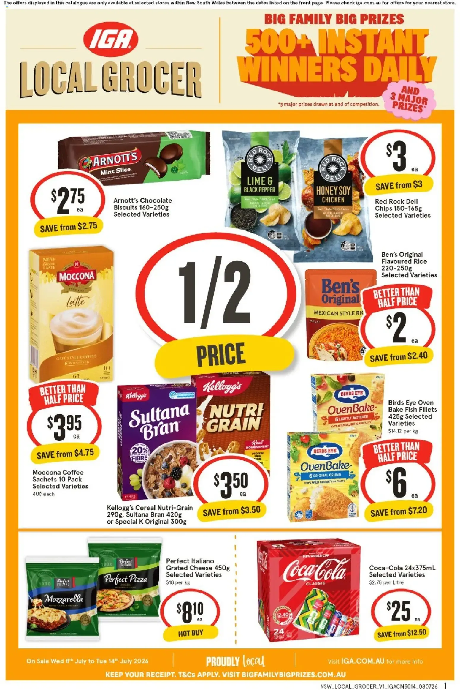 IGA catalogue valid from 08/07/2026 > Online Australia - Catalogue valid from 8 July to 14 July 2026 - page 1