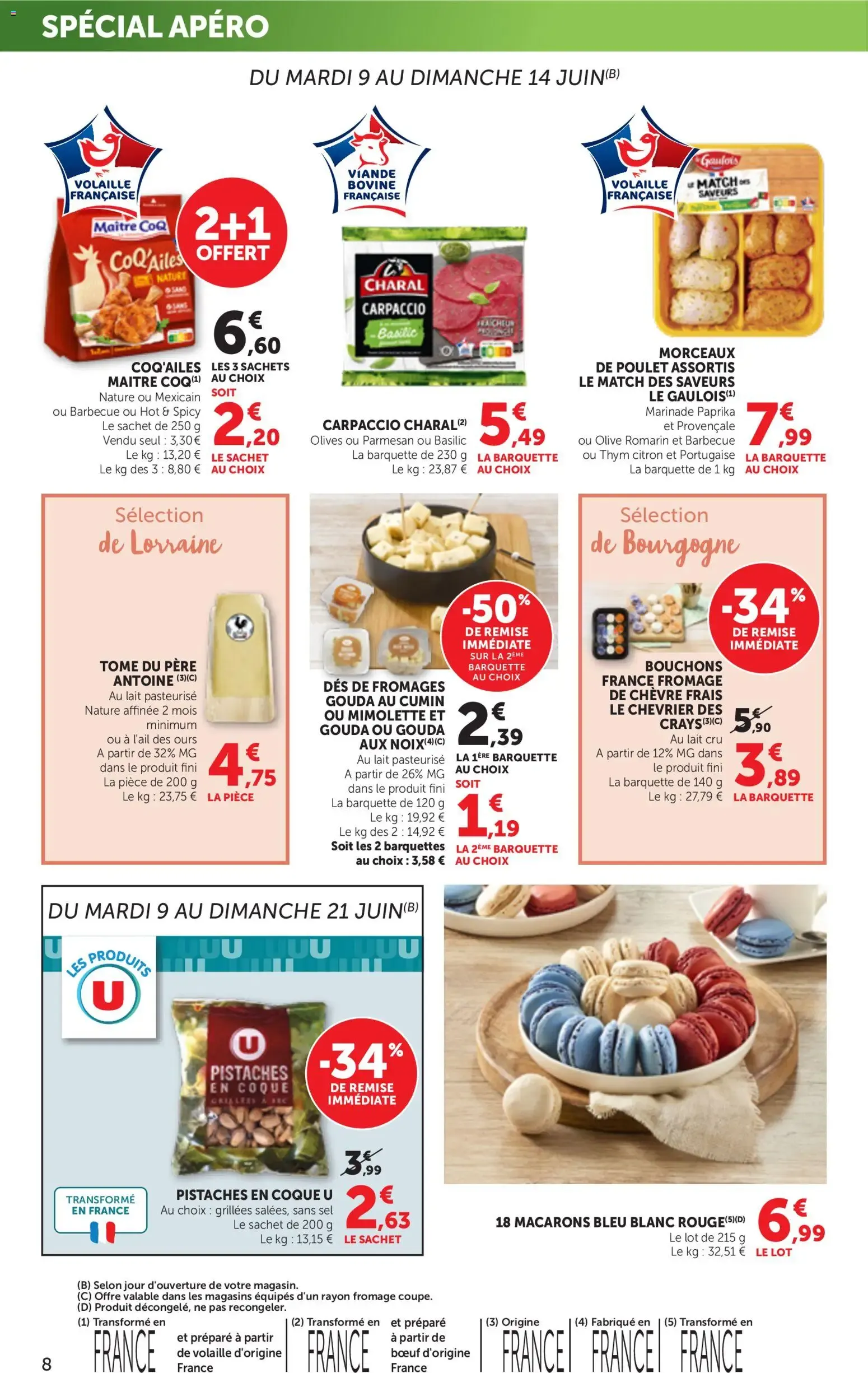 bi1 Supermarché - Coup d'envoi DES PRIX BAS du 9 juin au 21 juin 2026 - Catalogue page 8