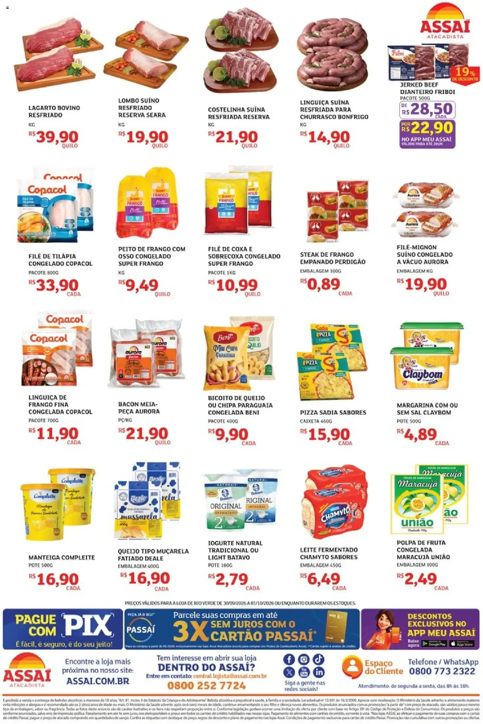 Encarte de Assaí Atacadista ofertas - GO de 30/09/2026 | Promoções Online 30 de setembro até 1 de outubro 2026 - Pagina 2