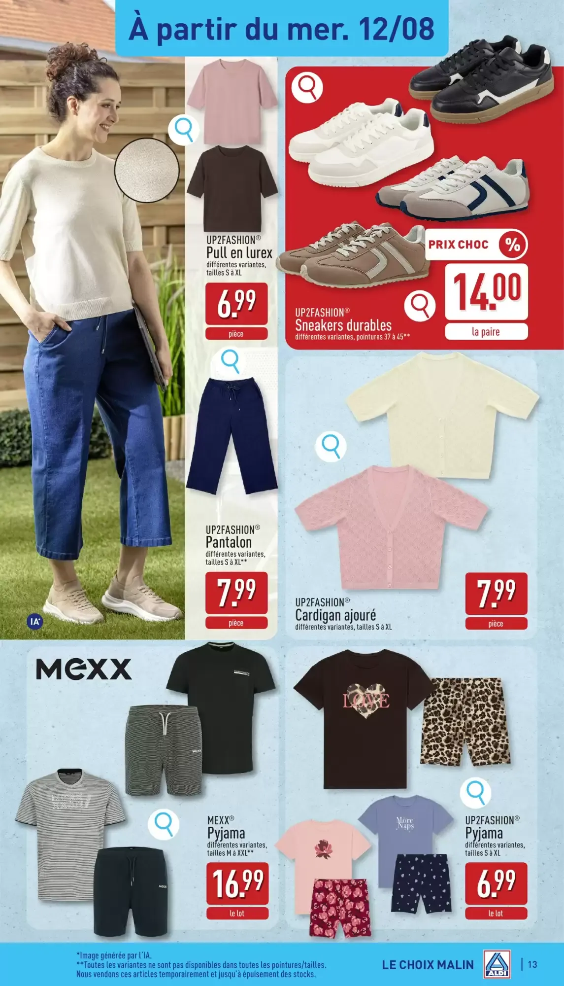 ALDI Dépliant du lun. 10/08 au ven. 14/08 van 10 augustus tot 14 augustus 2026 - folder pagina 13