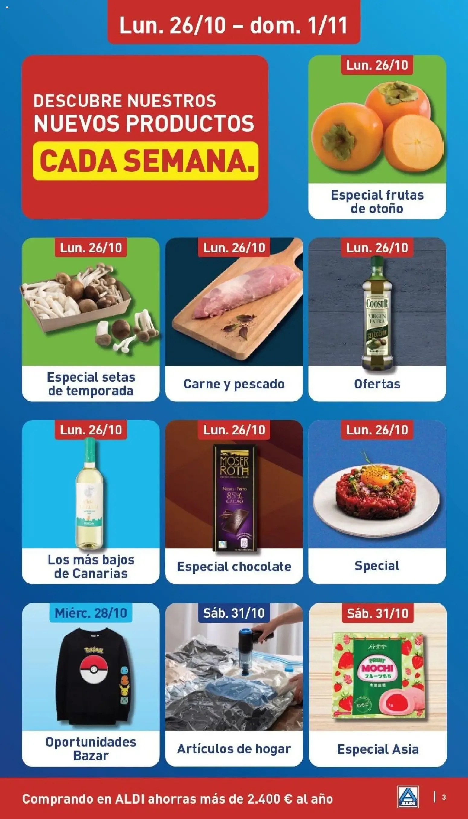 Catálogo de Aldi: El súper que más baja los precios de los frescos 26 de octubre al 1 de noviembre 2026 - Página 3