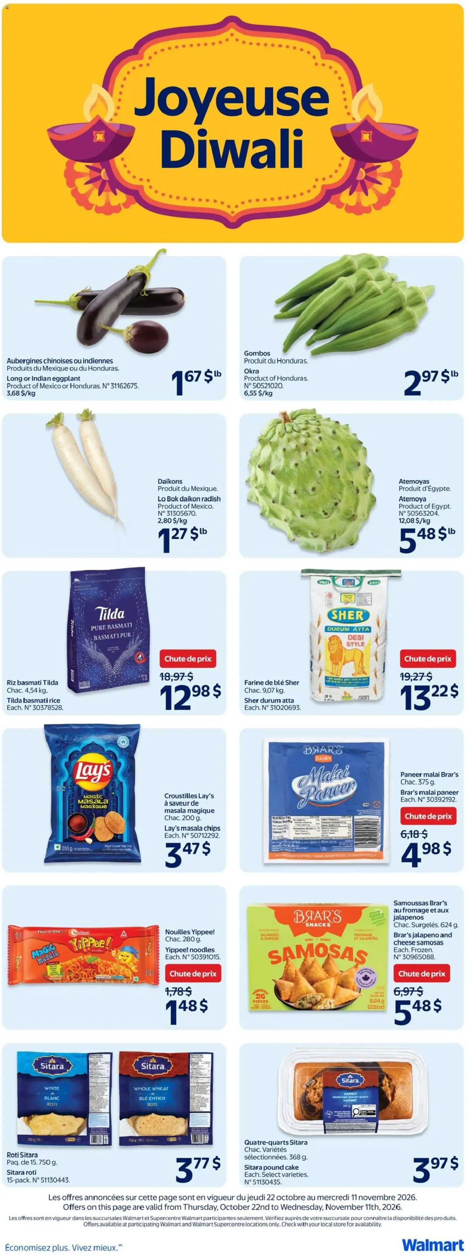 Walmart circulaire from Oct 22, 2026 > weekly specials & deals from October 22 to October 28 2026 - flyer page 3