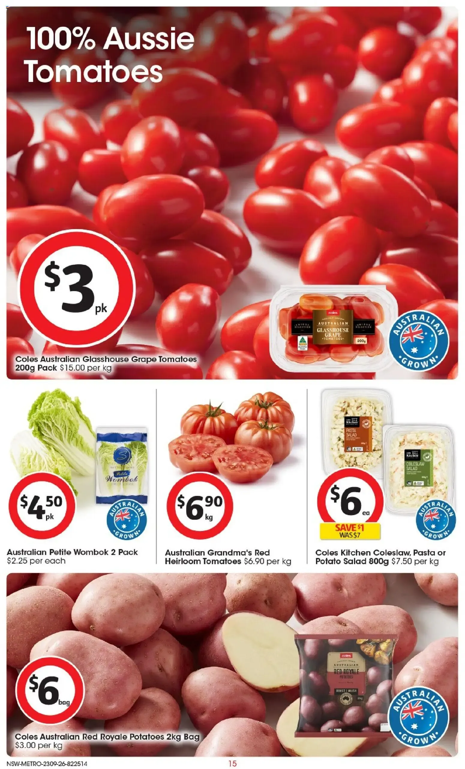 Coles catalogue valid from 23/09/2026 > Online Australia - Catalogue valid from 23 September to 29 September 2026 - page 15