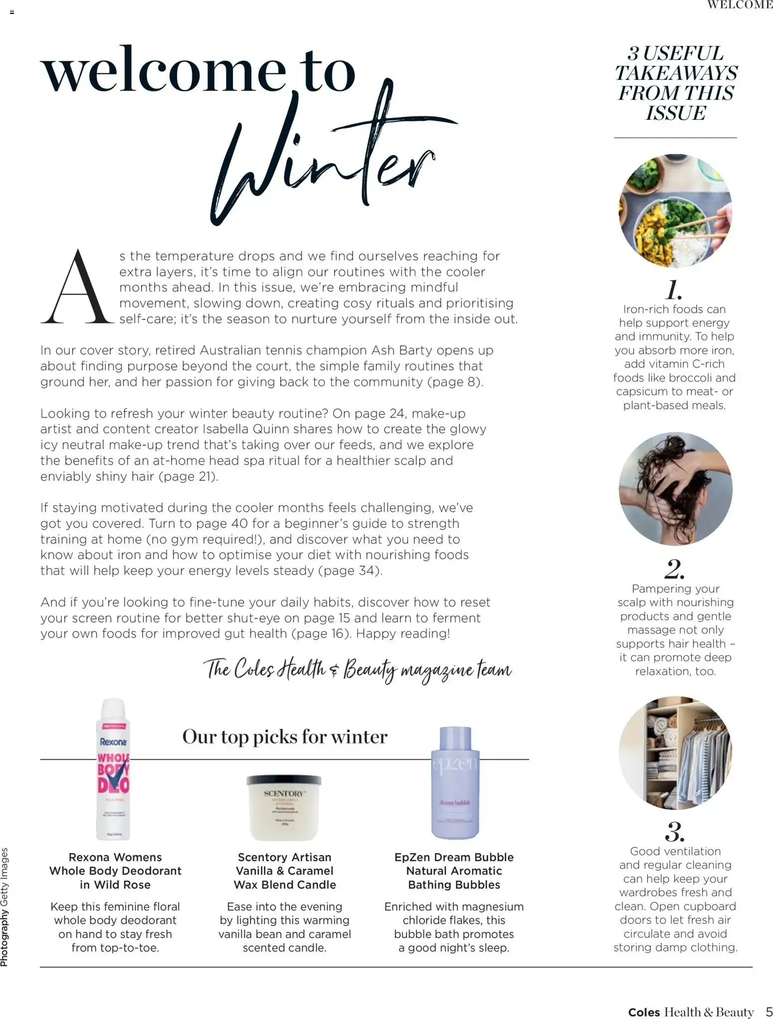 Coles Health & Beauty - Catalogue valid from 1 July to 31 December 2026 - page 5