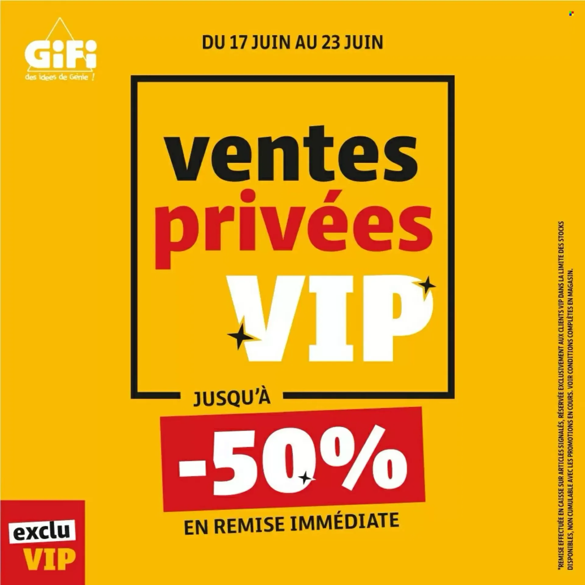 GiFi - Ventas Privadas VIP du 17 juin au 23 juin 2026 - Catalogue page 1