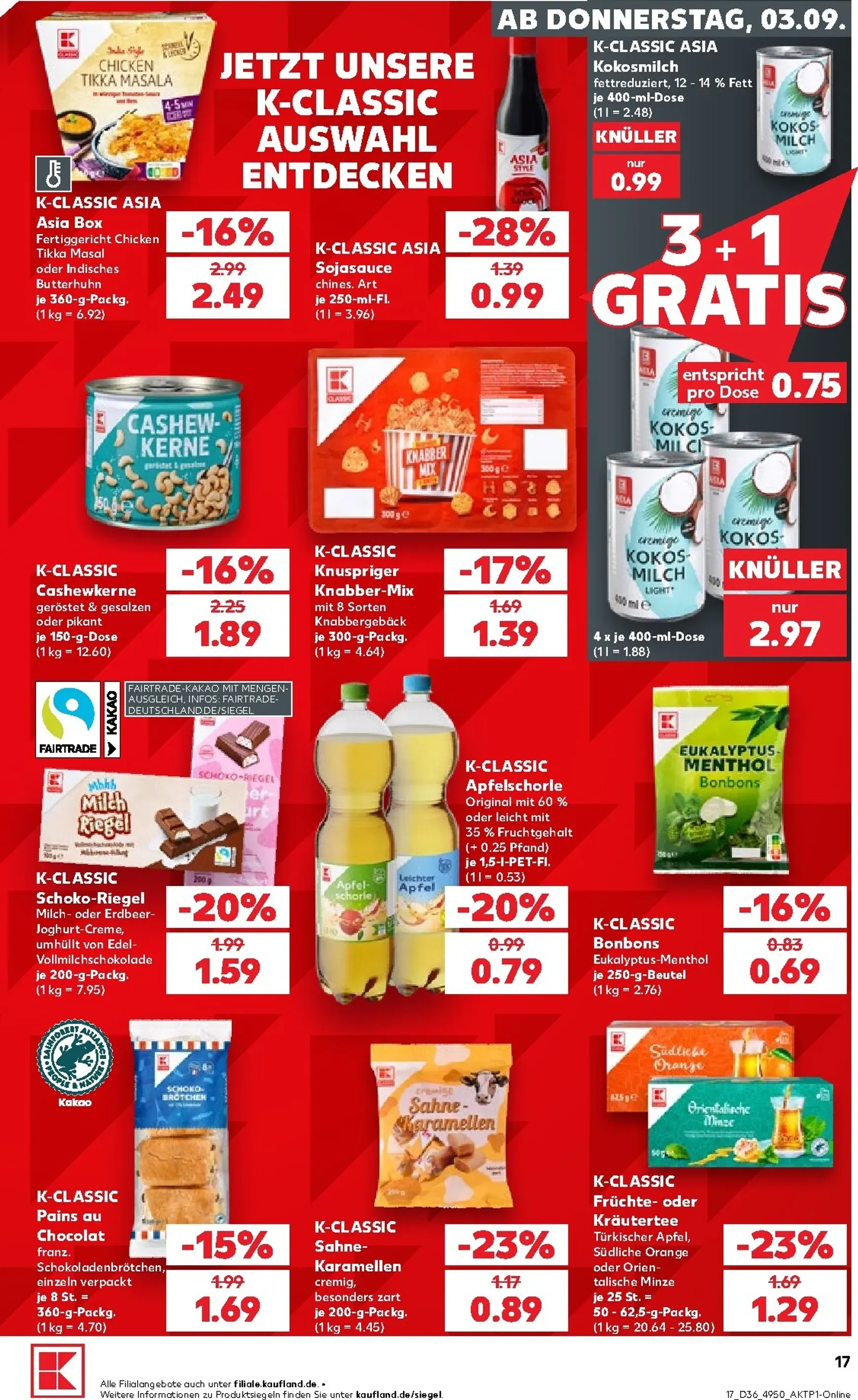 Neuer Kaufland Prospekt – von Donnerstag 03.09.2026 bis Mittwoch 09.09.2026 von 3. September bis 9. September 2026 - Prospekt seite 18