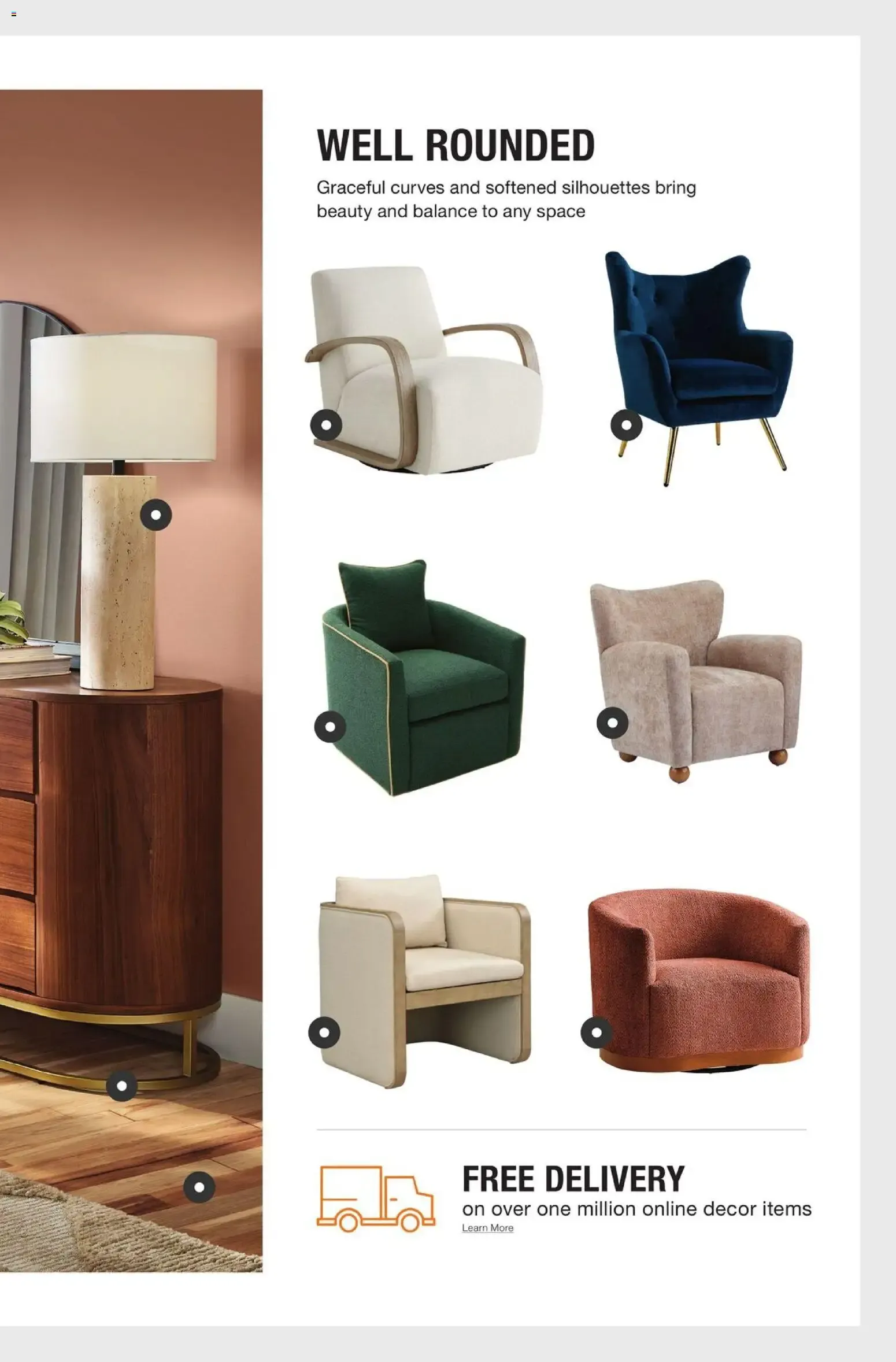 Weekly ad Home Depot - Curated & Comfortable - Hasta 30% de descuento en muebles y decoración from September 8 to October 25 2026 - Page 13