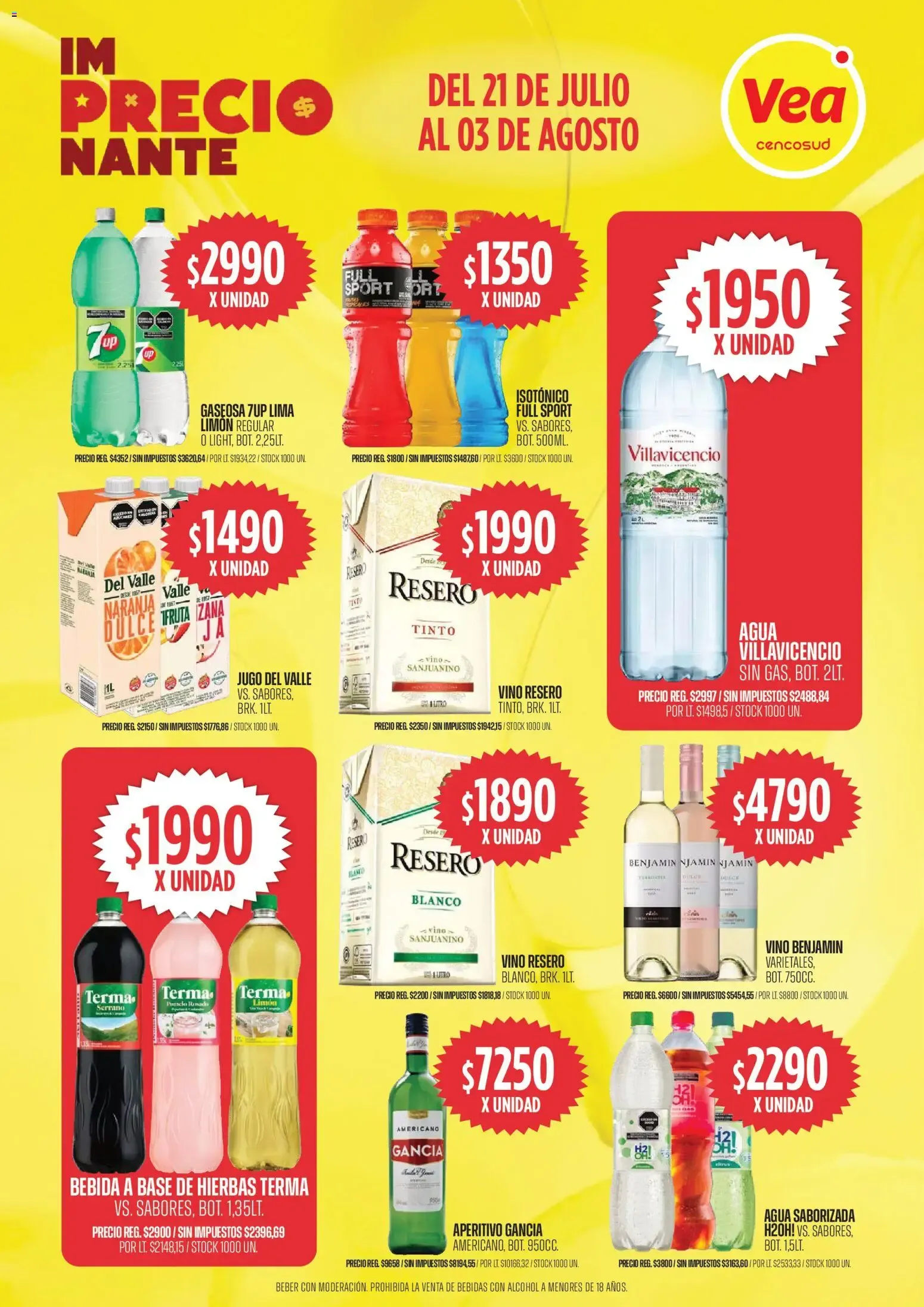 Ofertas de Vea IM PRECIO NANTE 21 de julio al 3 de agosto 2026 - Página 7 del catálogo