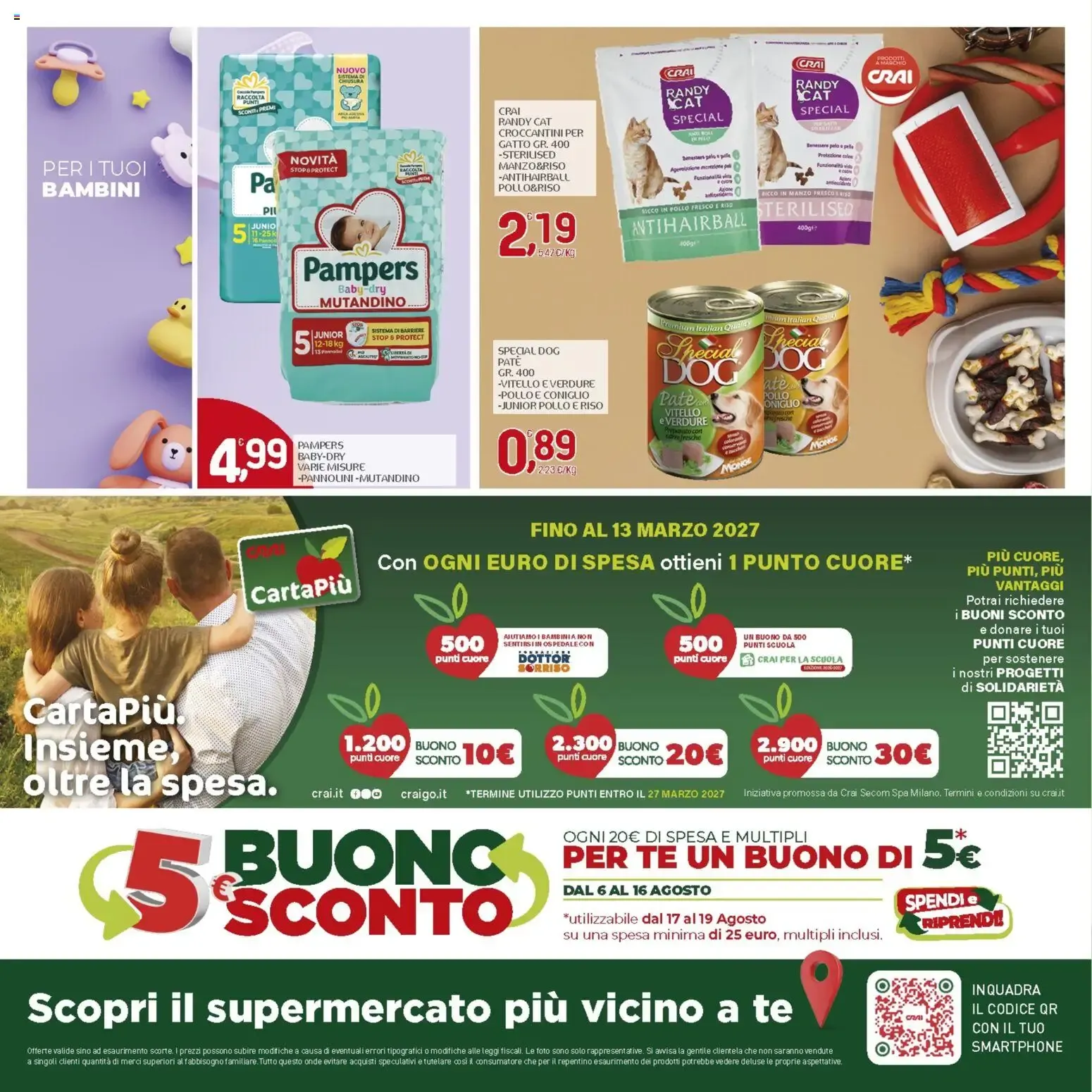 Nuovo CRAI volantino Offerte bollenti dal 06/08/2026 > offerte anteprima 🛍️ da 6 agosto a 16 agosto di 2026 - Pagina del volantino 8